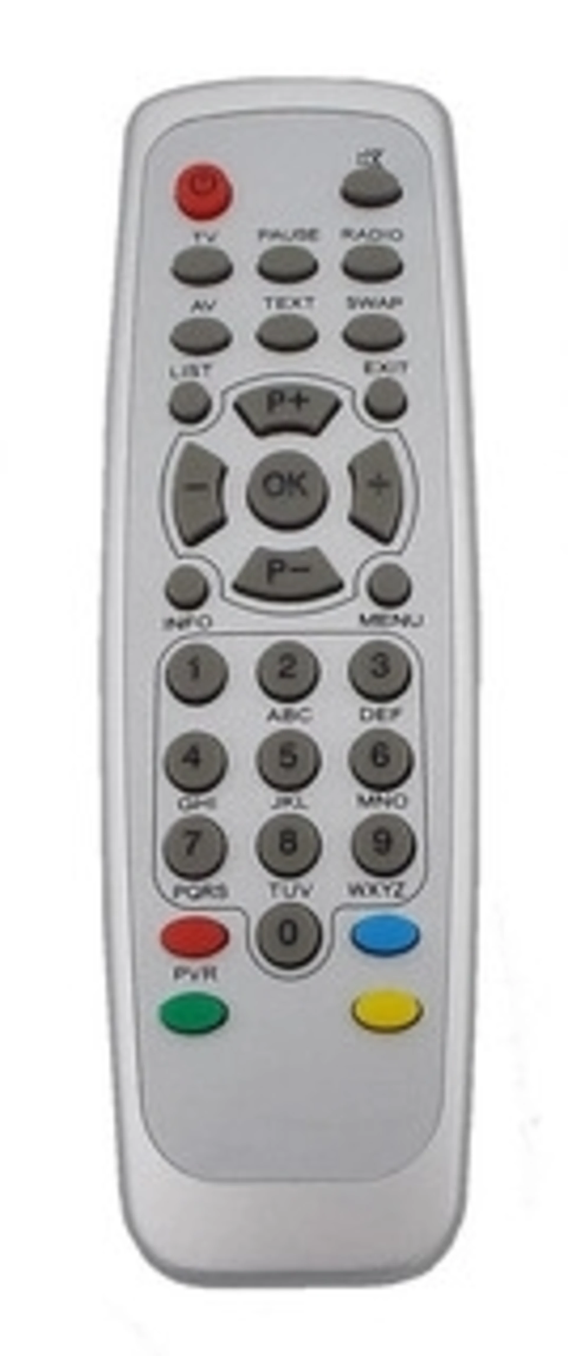 Fernbedienung V2, Baureihe ab BJ 09/2006, für TV-Receiver und Antenne