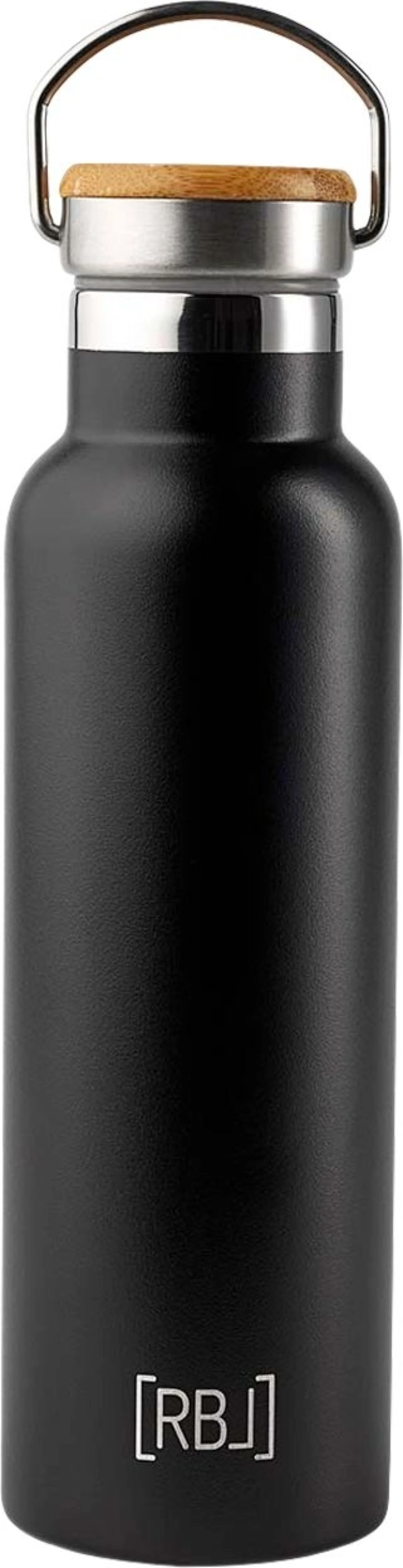Bouteille isolante Rebel Outdoor en acier inoxydable 600 ml noir