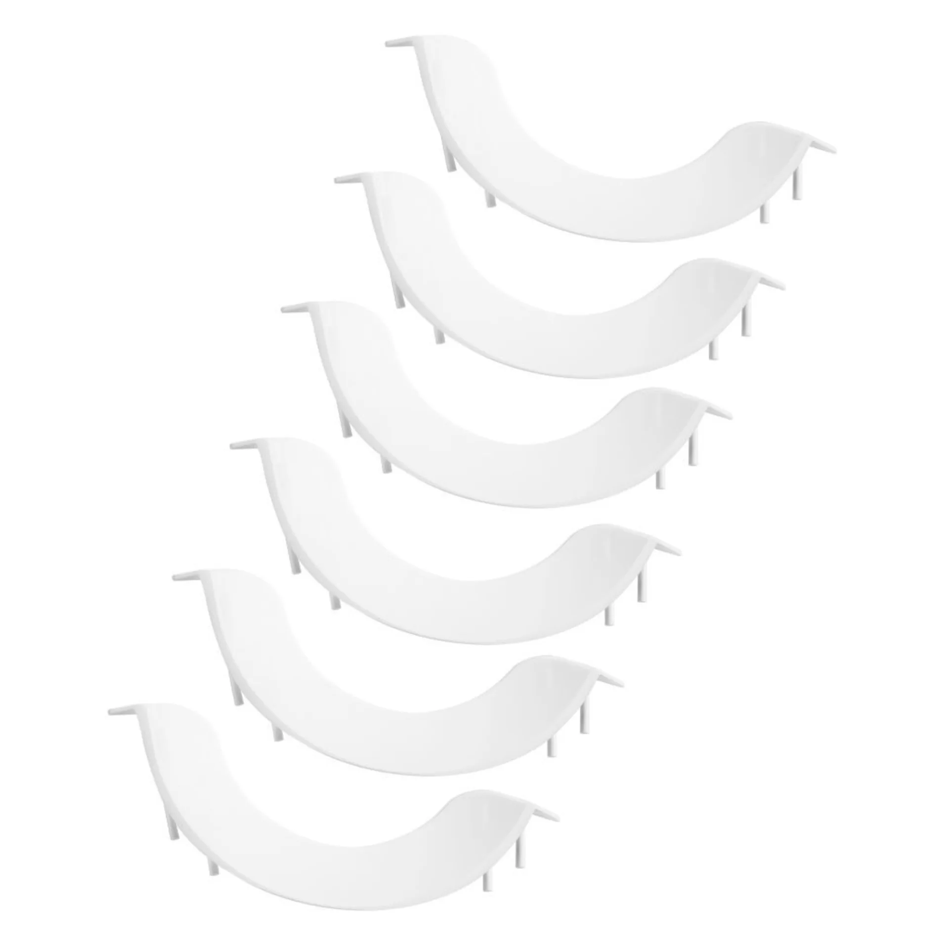 Anneau de réduction 6 pièces pour les chapeaux de tasses et d'assiettes