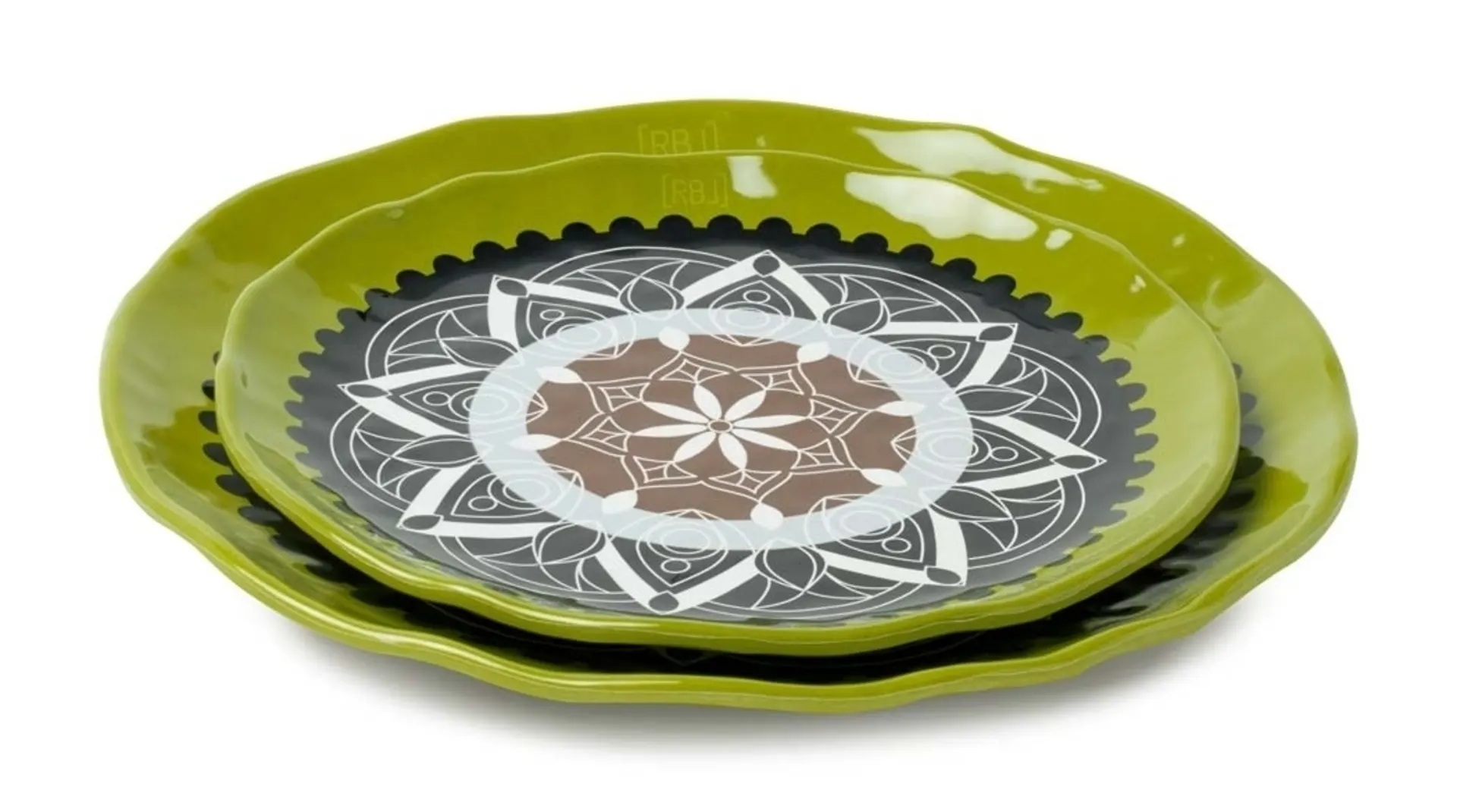 Rebel Outdoor Dessertteller 22 cm grün Rebel Outdoor Dessertteller 22 cm grün