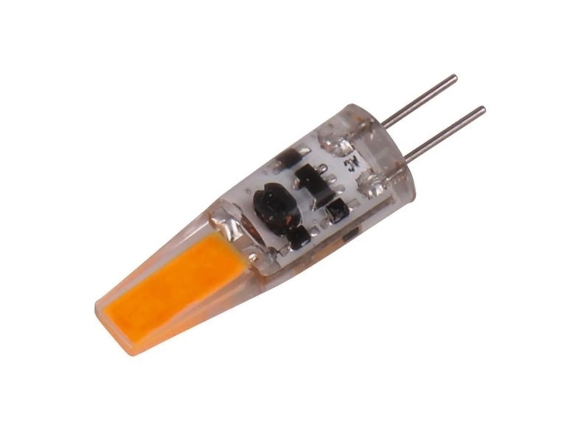 Carbest ampoule LED avec technologie COB, 2 watts, blanc chaud