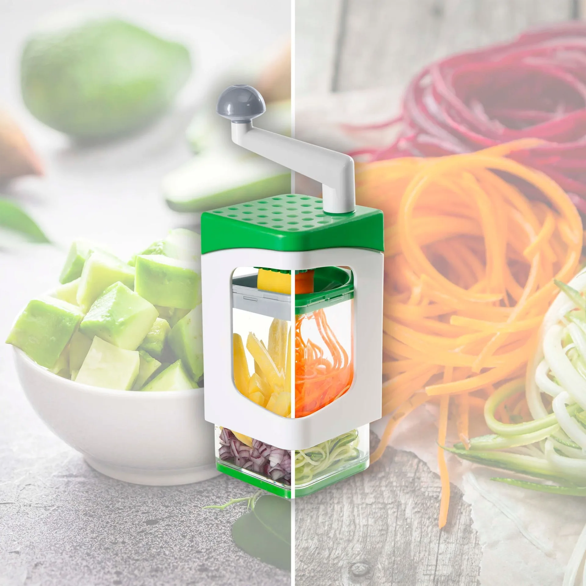 Nicer Dicer Julietti Kit de coupe en spirale inclus