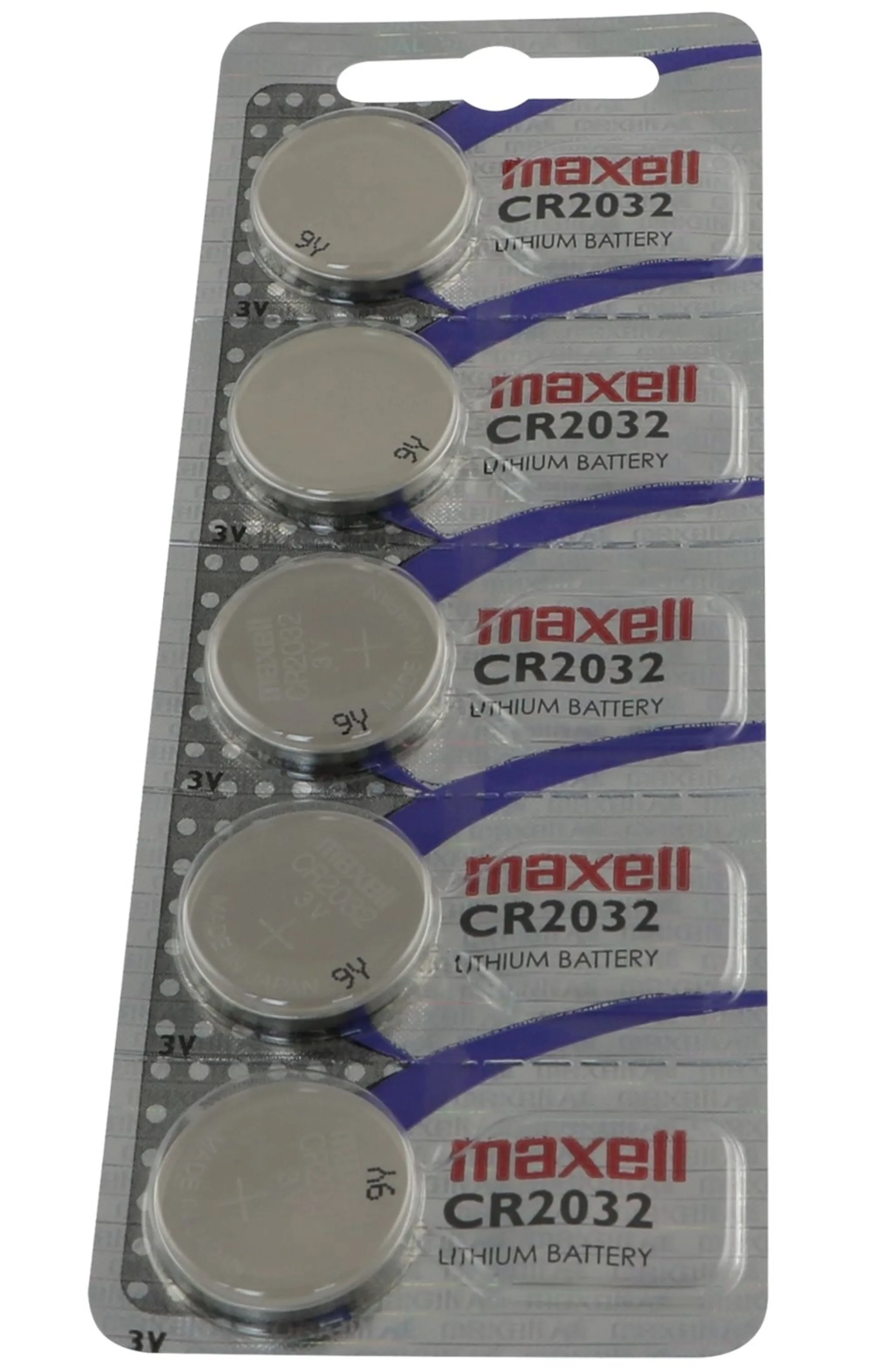 Maxell pile bouton, blister de 5 pièces
