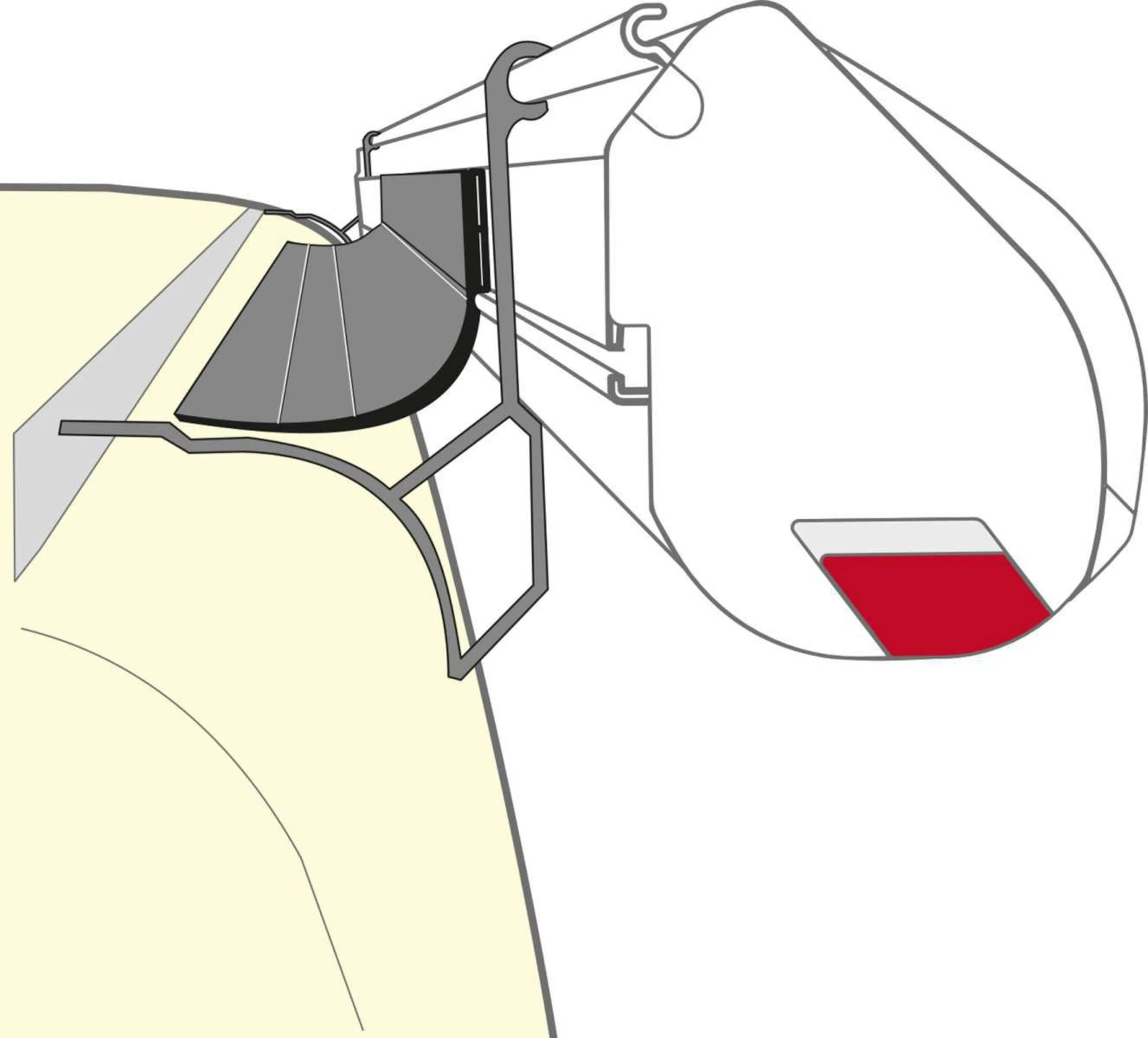 Fiamma Kit Rain Guard Van