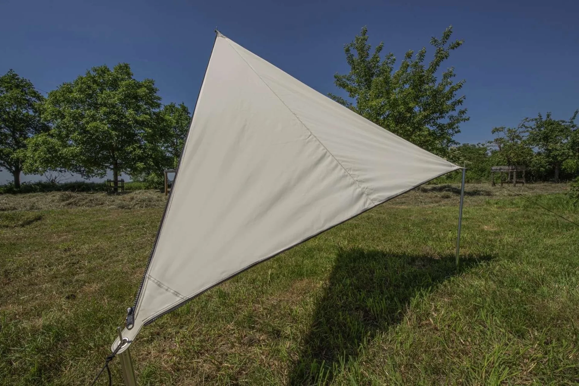 Bent Sonnensegel Zip-Canvas Single Sand