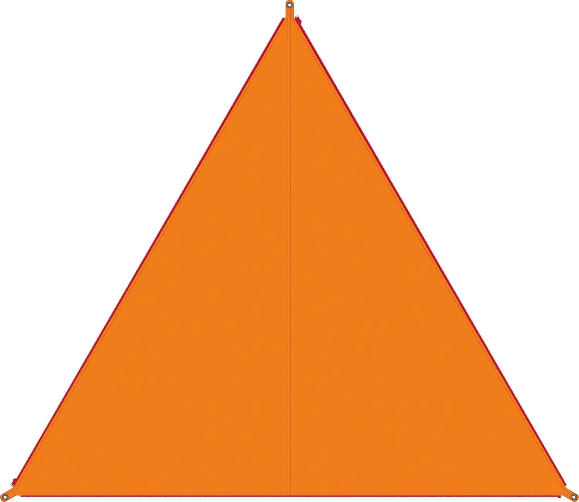 Bent Canvas Plain Single Tarp autumn glory / zippe