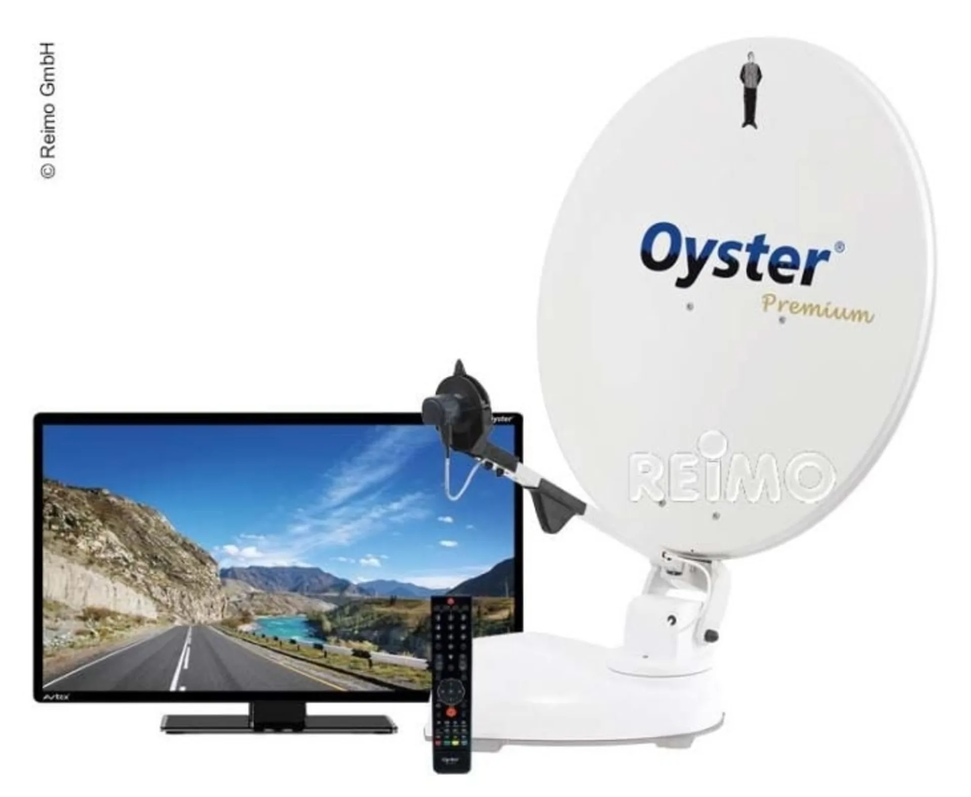 Oyster 65 Premium Sat-Anlage mit 21.5 Zoll TV