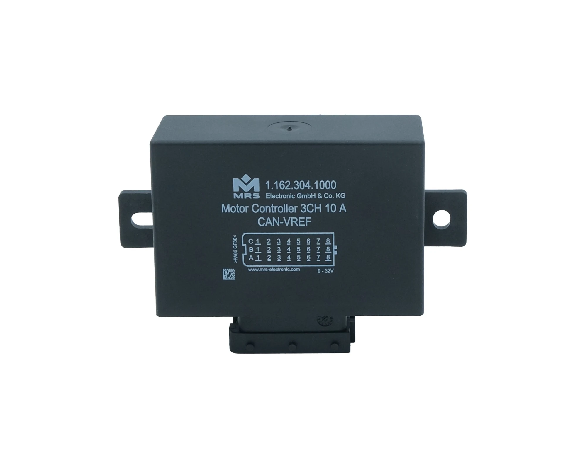 Contrôleur de moteur triple 10 A / CAN 12/24 V Contrôleur programmable étanche pour 3 sorties moteur de 10 A chacune Contrôleur de moteur triple 10 A / CAN 12/24 V Contrôleur programmable étanche pour 3 sorties moteur de 10 A chacune