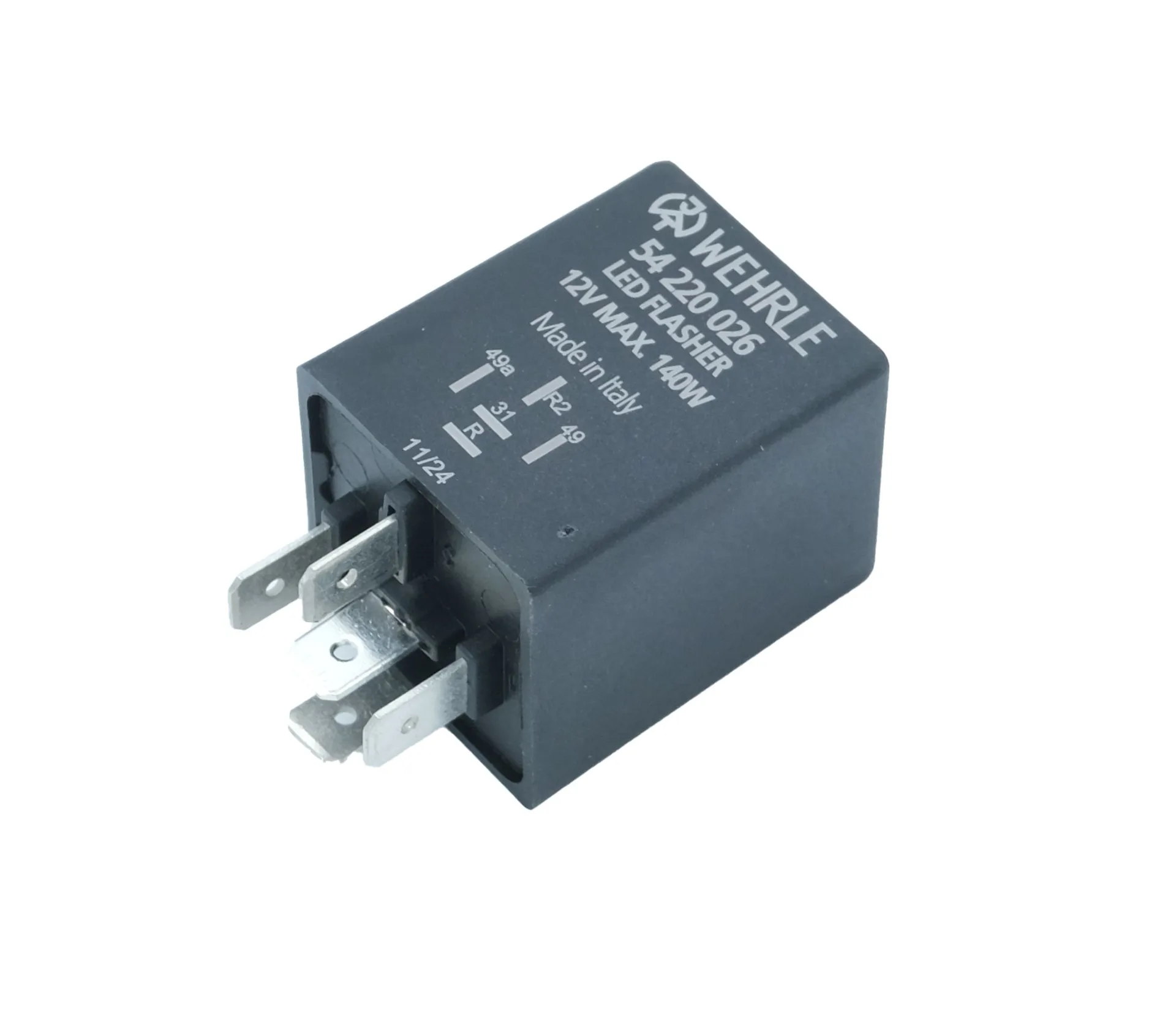 Wehrle LED Blinkgeber 5-pol. 12 V 140 W 2+1 mit Halter, Wacker - Neuson Dumper