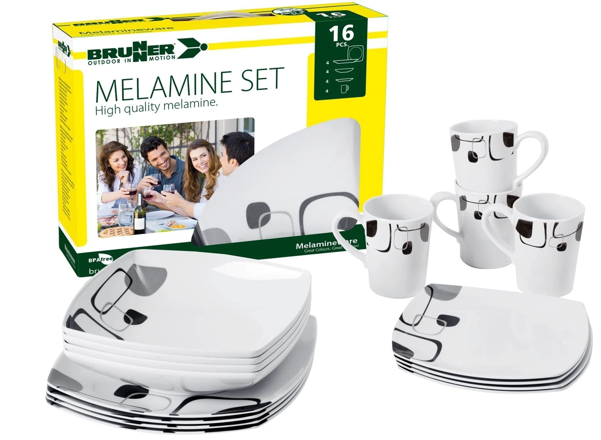 Melamine Set Enigma