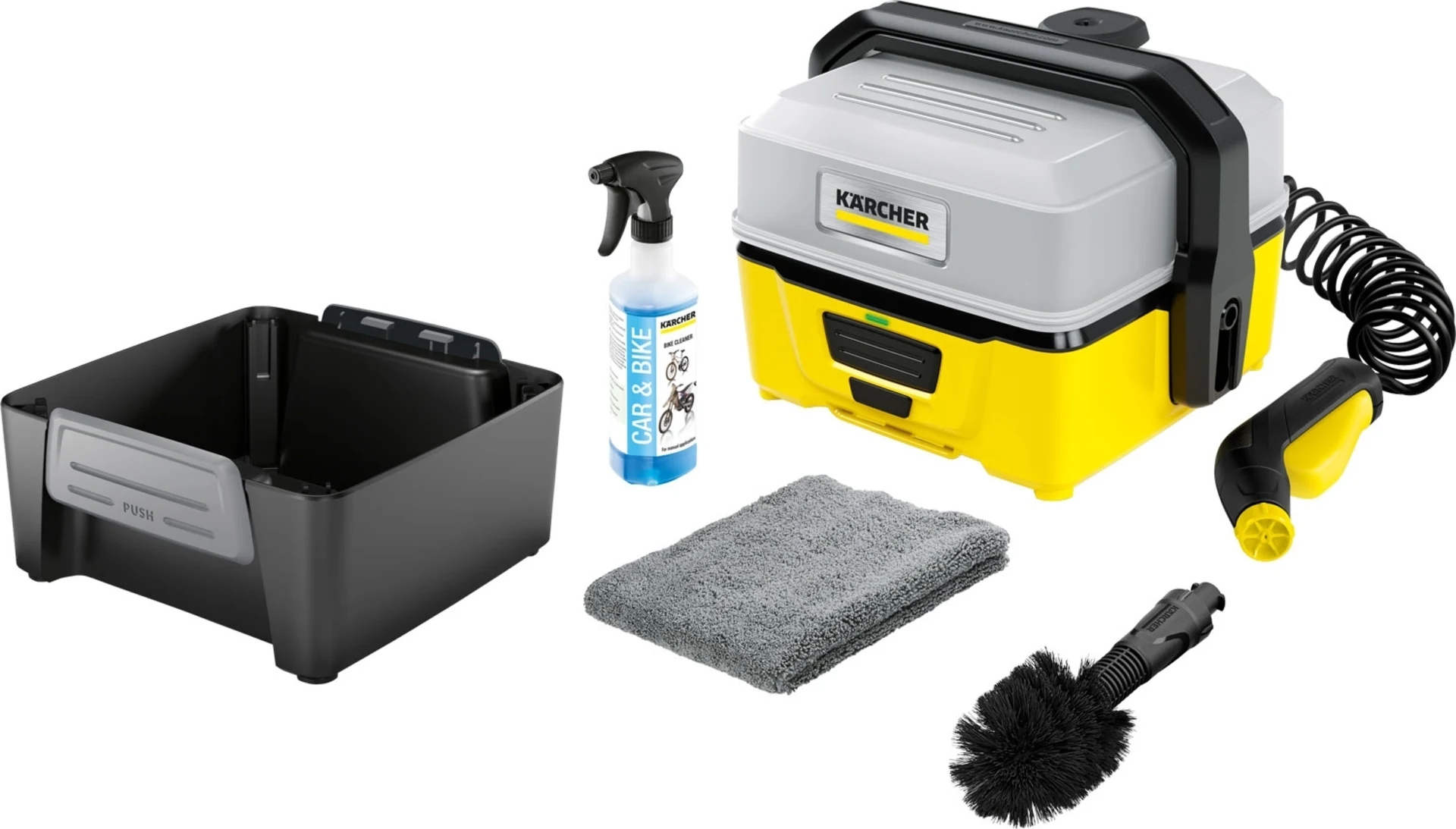 Kärcher Mobile Outdoor Cleaner OC 3 Akku-Niedrigdruckreiniger inklusive Bike Box
