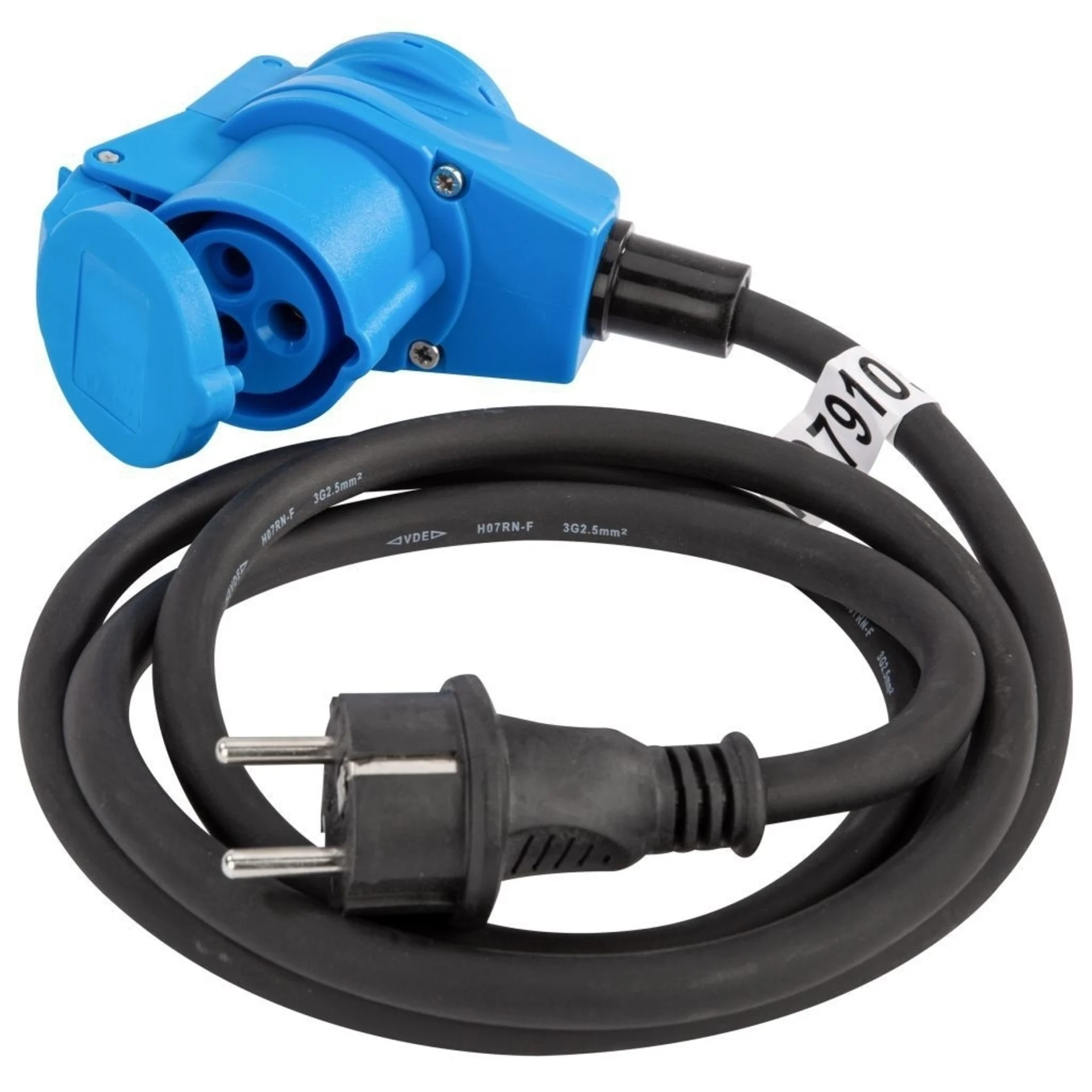 Câble adaptateur CEE caravane 150 cm, emballage SB