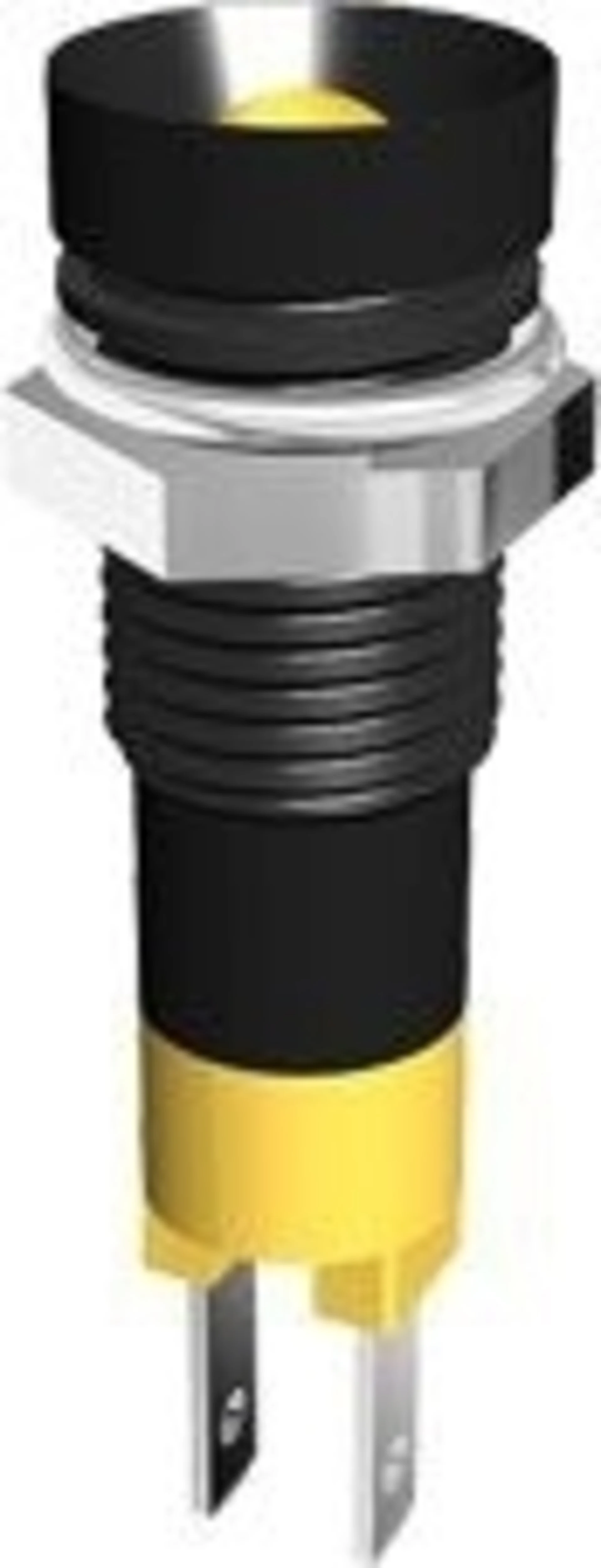 LED-Kontrollleuchte gelb 12V ø 8mm