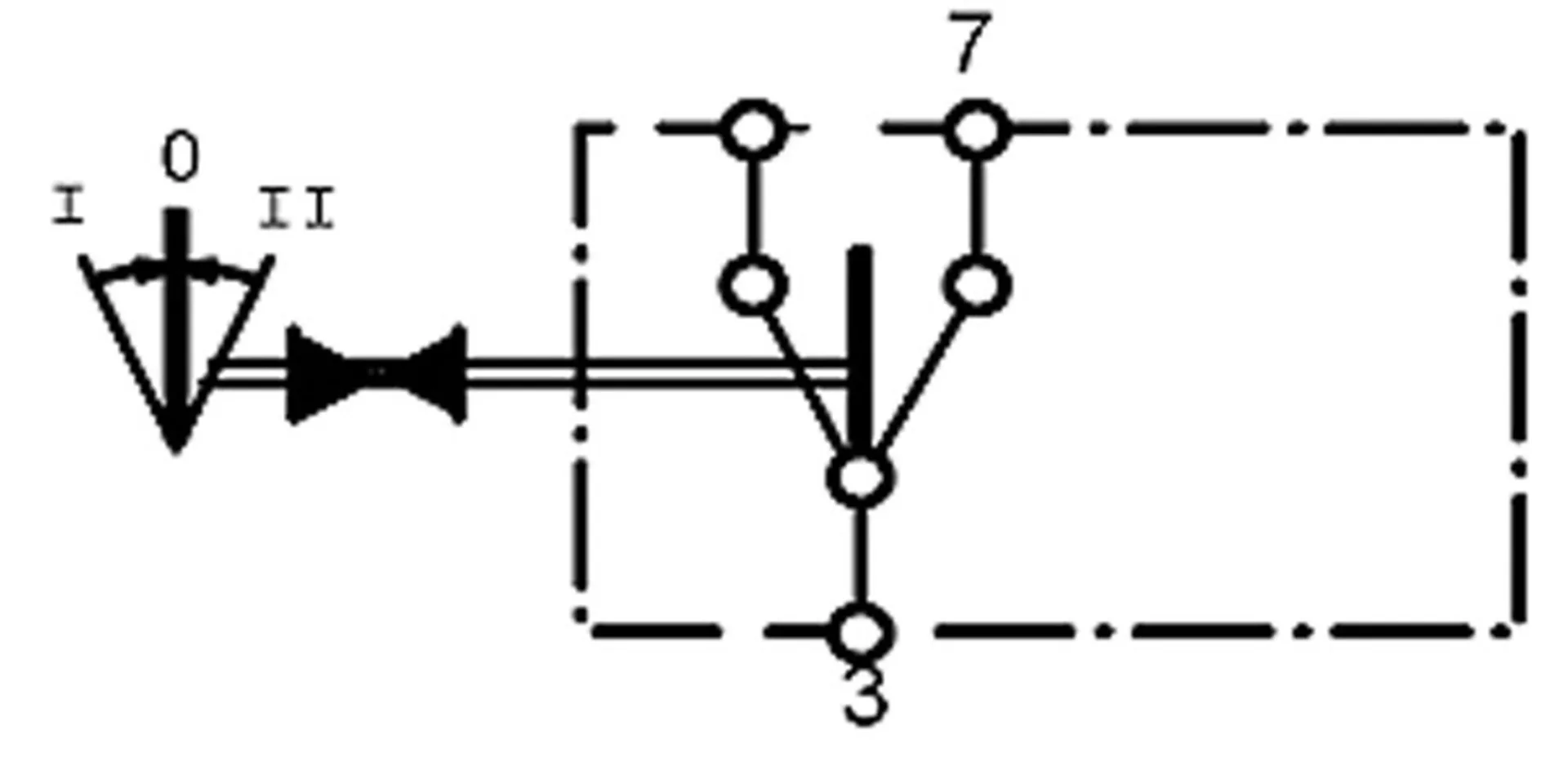 Hebebühnensch. Metallhebel mom-off-mom 15A