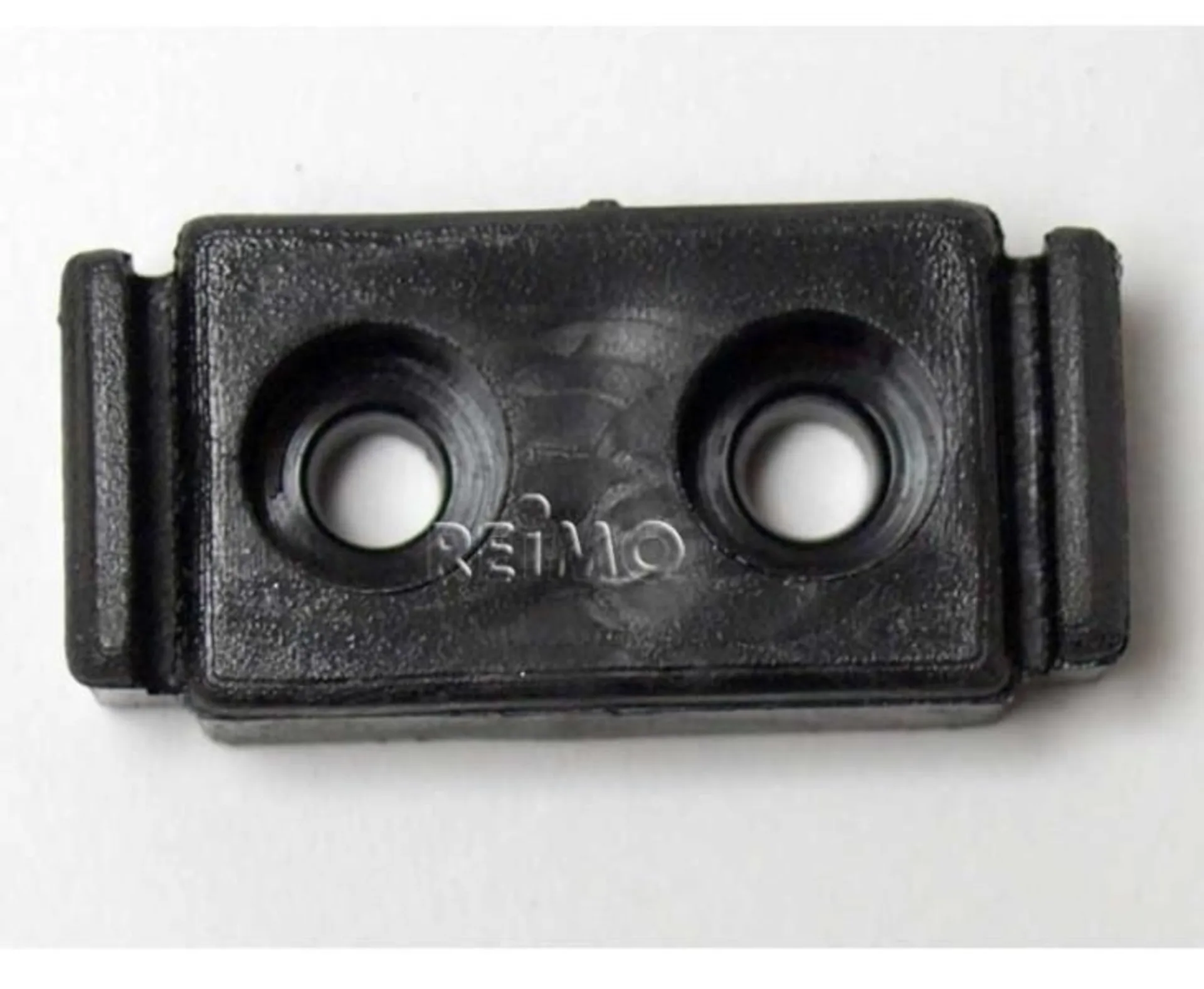 Fixation au sol noire pour pied de support articulé et pied rabattable