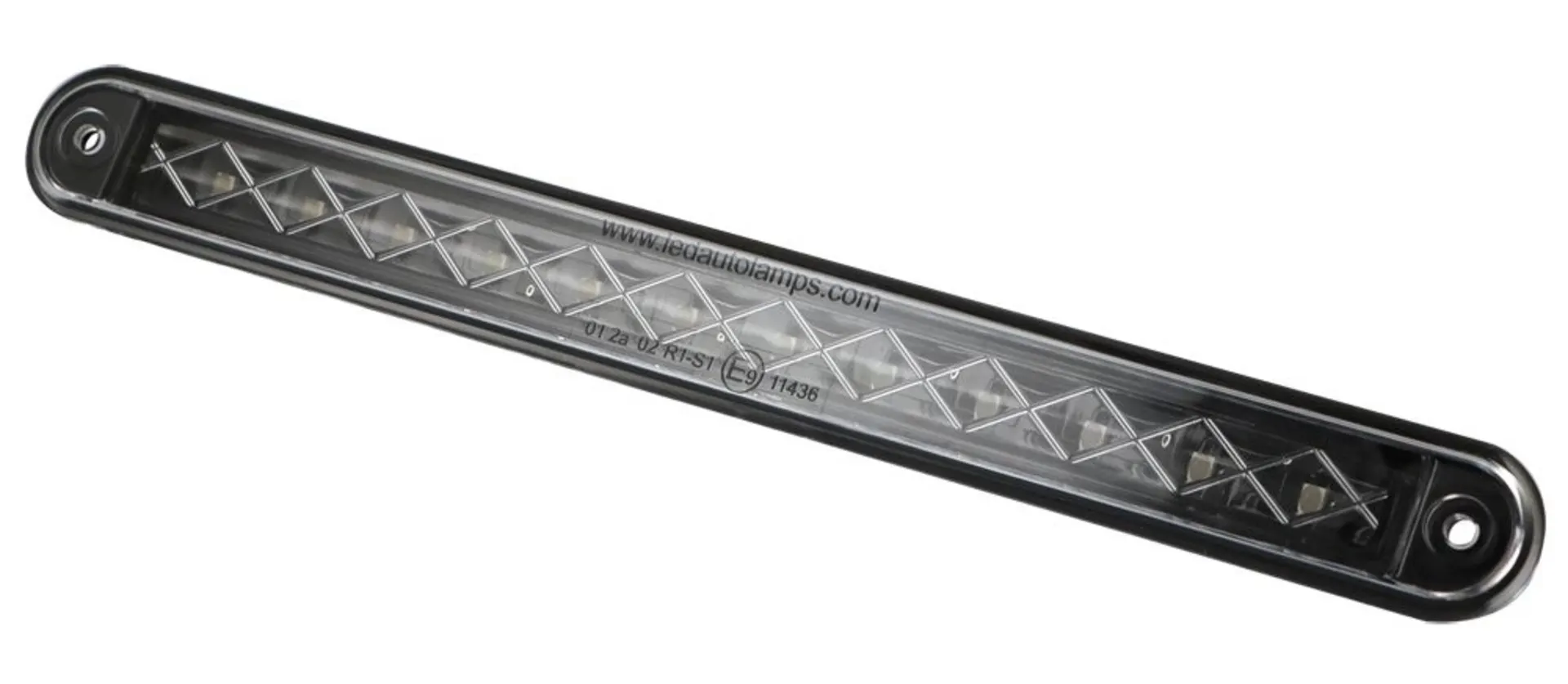 LED-Blink-Brems-Schlussleuchte 12 V L+R Einbau 237 x 25 x 16 mm, IP67