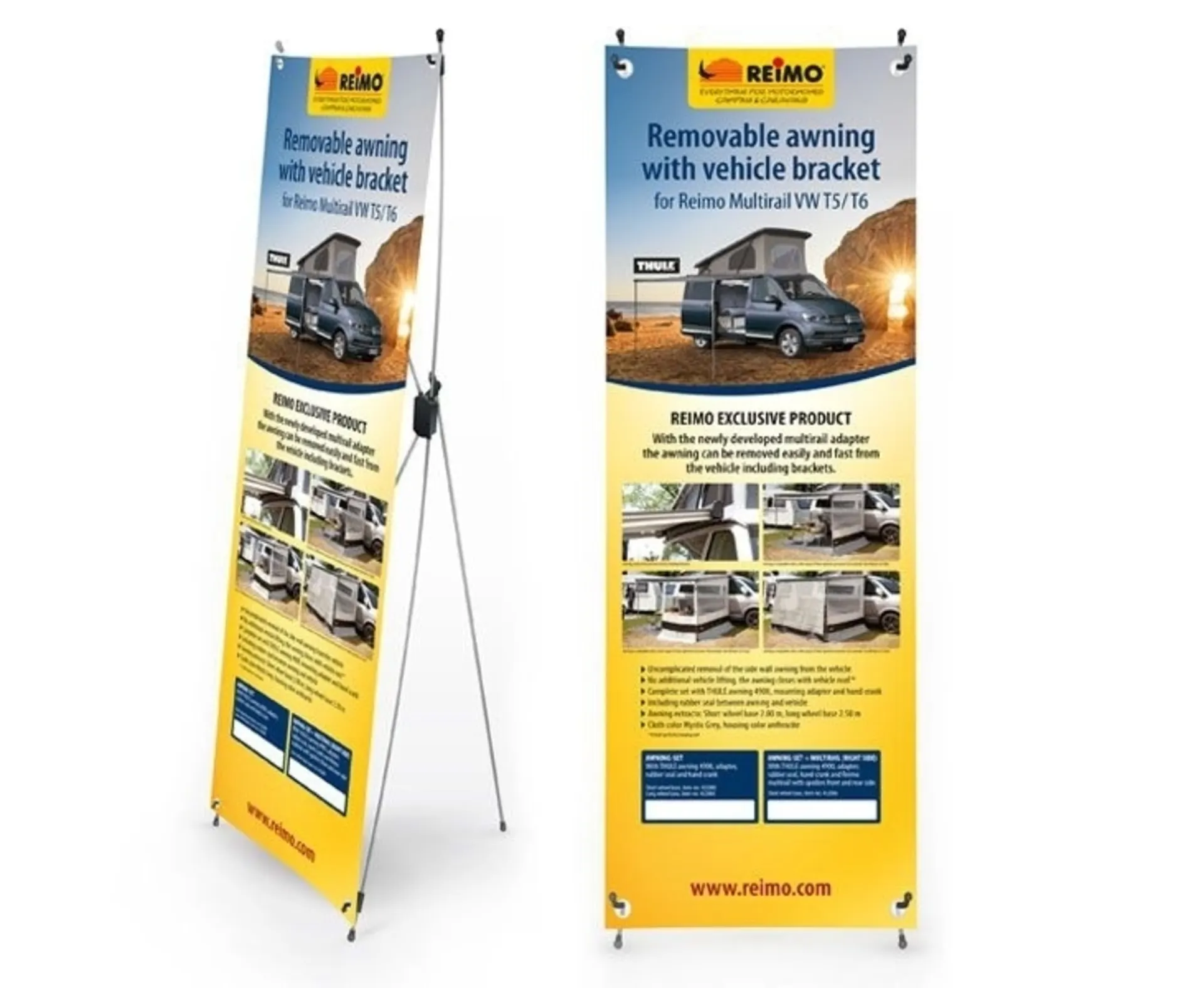 X-Banner T5 Multirail Adaptateur Thule pour conduite à gauche (UK) X-Banner T5 Multirail Adaptateur Thule pour conduite à gauche (UK)