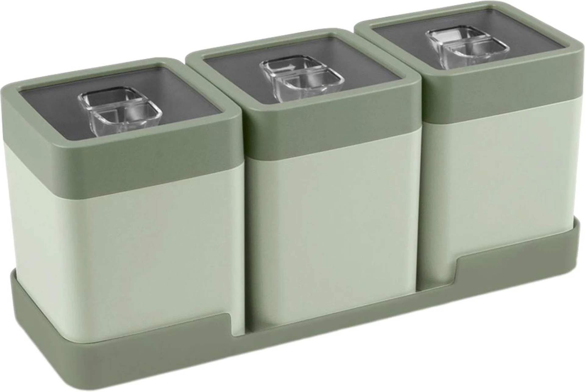 Sunware Sigma Dry food Set 0,6 Liter mit Tray dunkelgrün