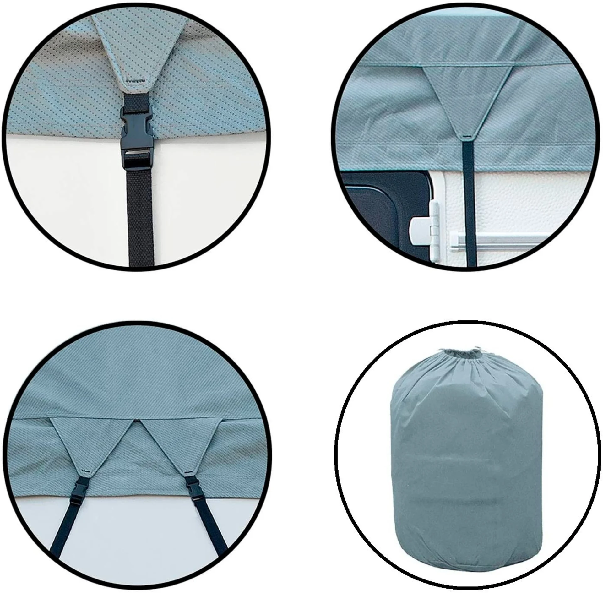 Bâche de protection de toit Cartrend Caravan 5,5 x 3 m