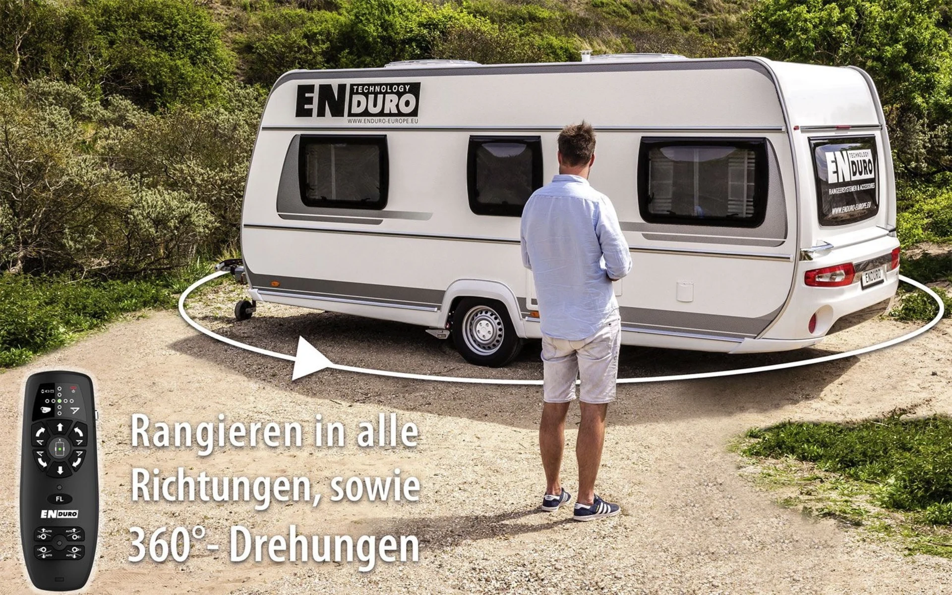 Enduro EM505FL vollautomatische Rangierhilfe Ein- / Doppelachser