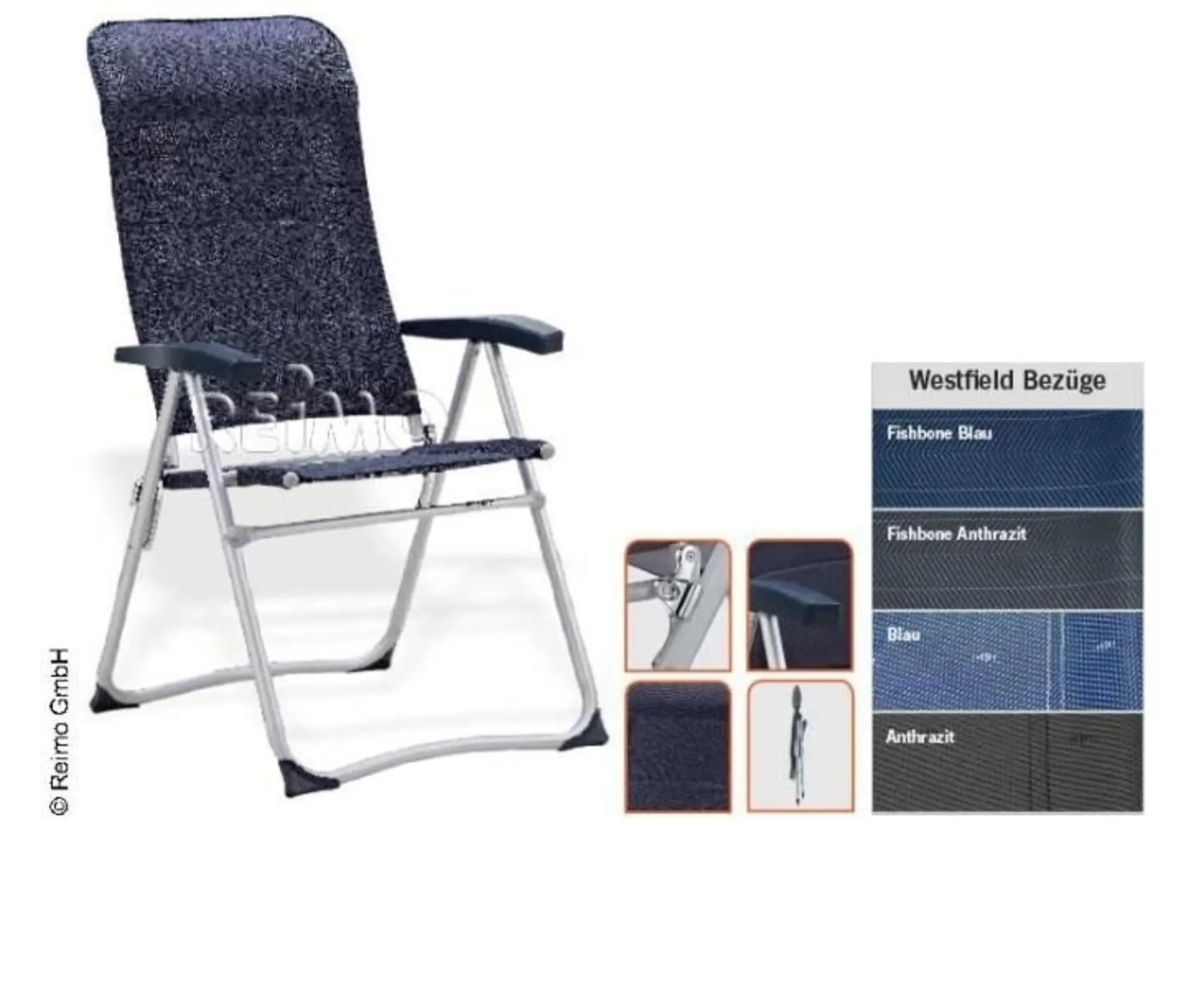 Westfield Zenith Stuhl Petrol Blue