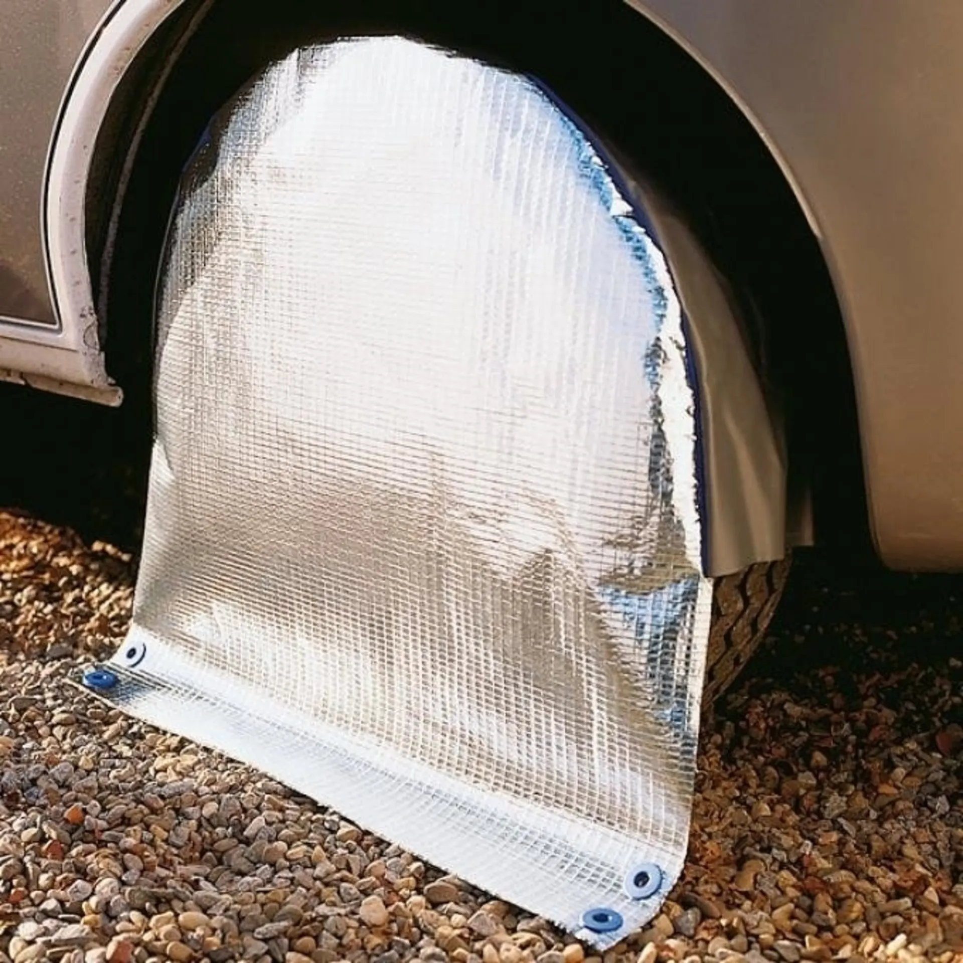 Hindermann Housse de protection de roue Reflex 1 essieu jusqu'à Ø 78 cm
