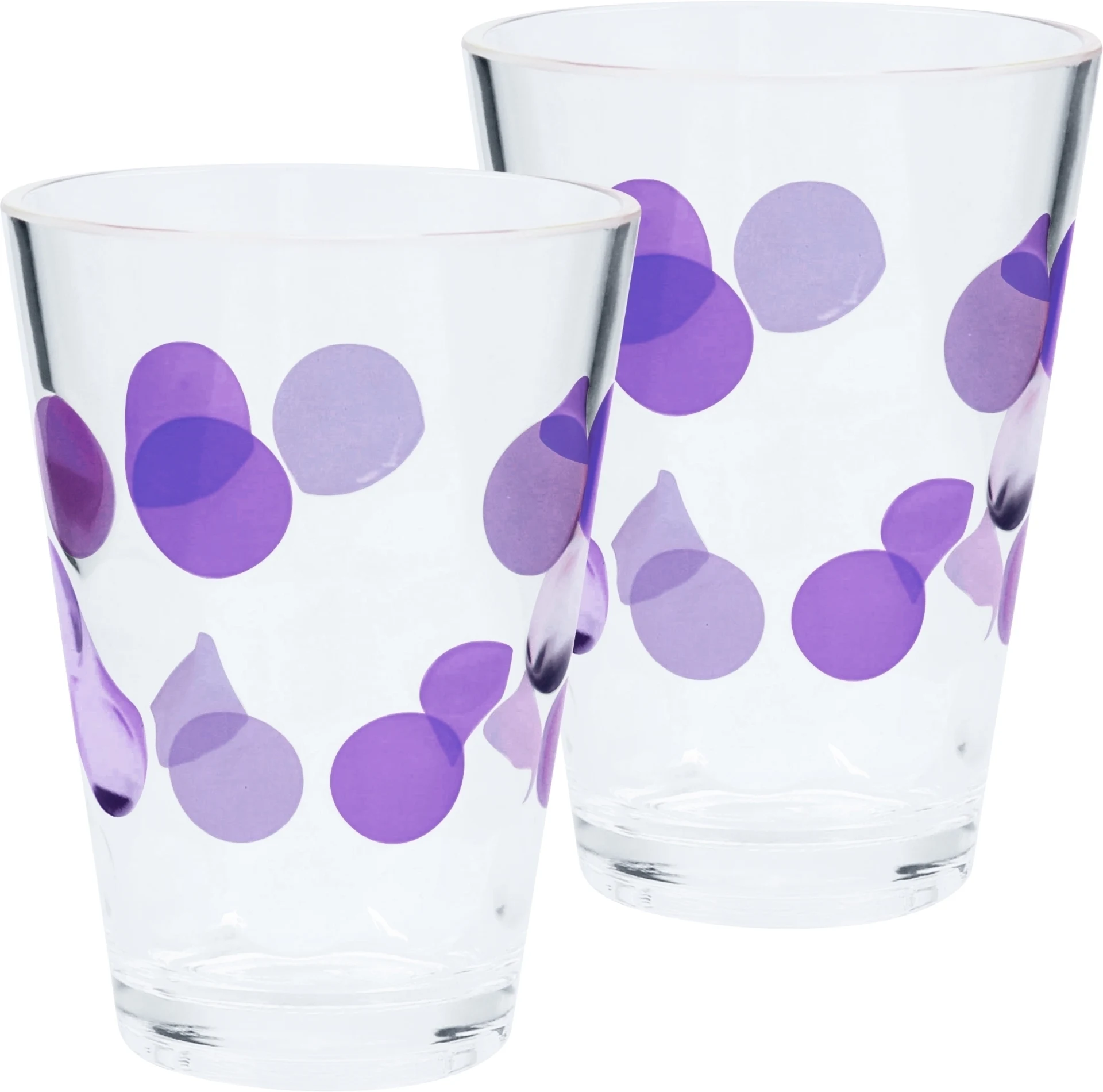 Berger Bubble verres à boire 350 ml set de 2 mûres