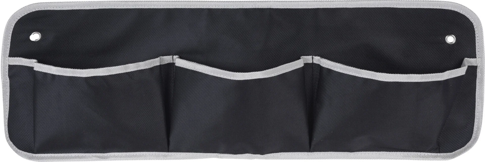 Étagère suspendue Organiseur 3 compartiments 60x20cm Noir-Gris.