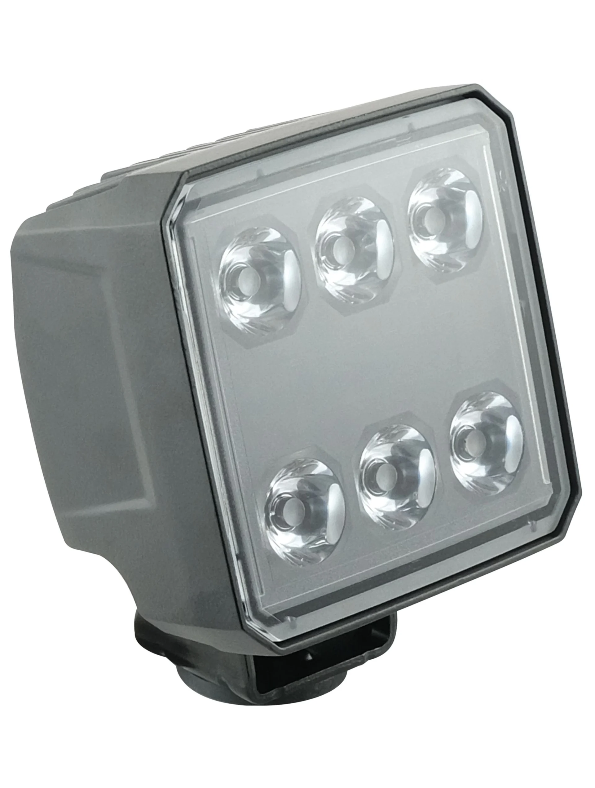Grands projecteurs de travail LED 12/24 V (allemand) 110 x 110 mm, 4 800 lumens, IP69K, faisceau large