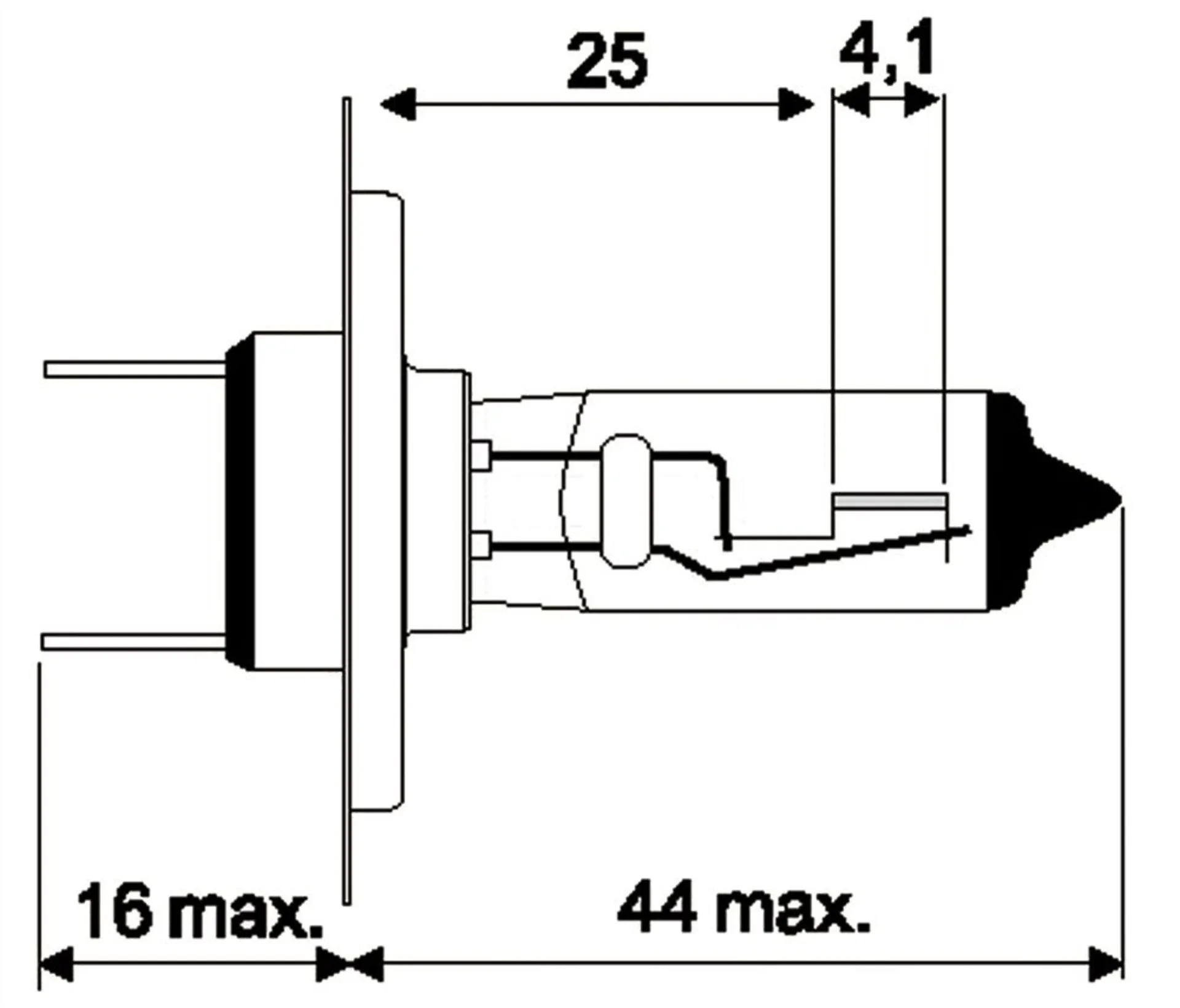Osram Glühlampe H7 24V 70W Heavy Duty