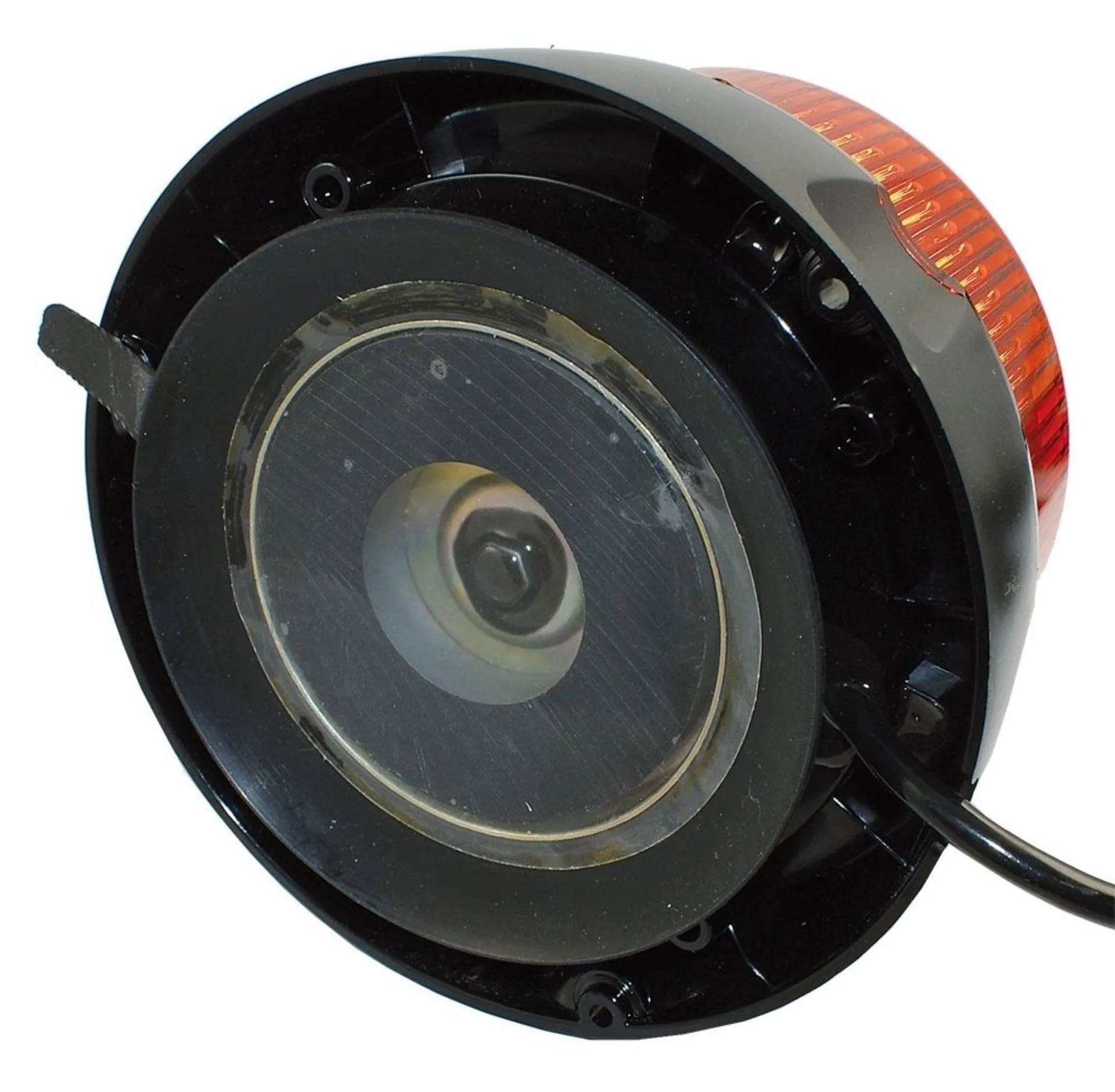 WAS LED-Blitzleuchte 12/24 V gelb ø 162 × 112 mm, IP68, Magnet + Saugnapf WAS LED-Blitzleuchte 12/24 V gelb ø 162 × 112 mm, IP68, Magnet + Saugnapf