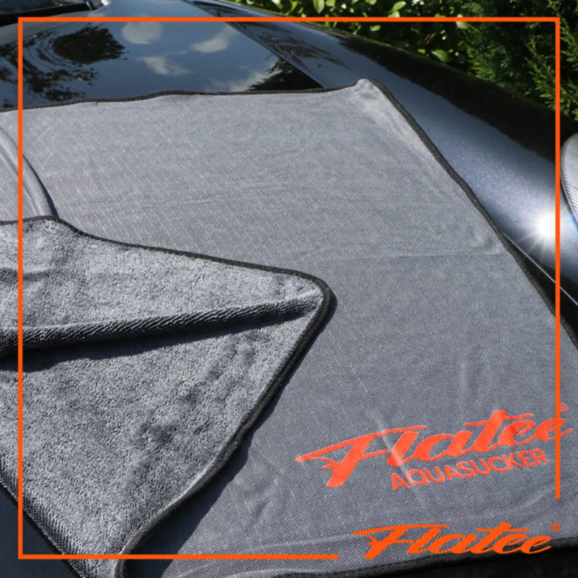 Flatee AQUASUCKER - Badetuch für das Auto - (80x10