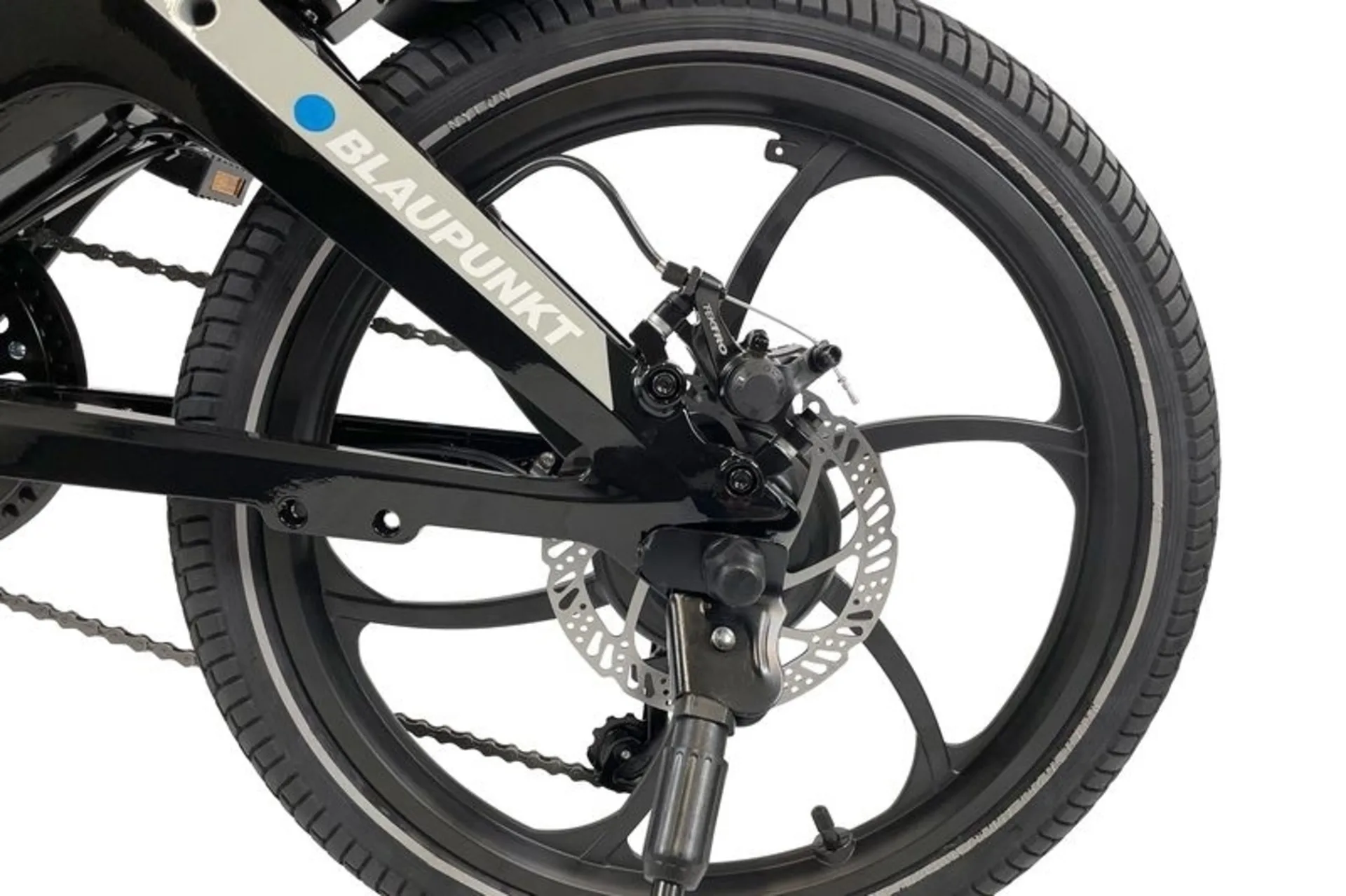 Blaupunkt E-Bike faltbar HENRI - 20 Zoll Falt E-Bike in sportlichem Look