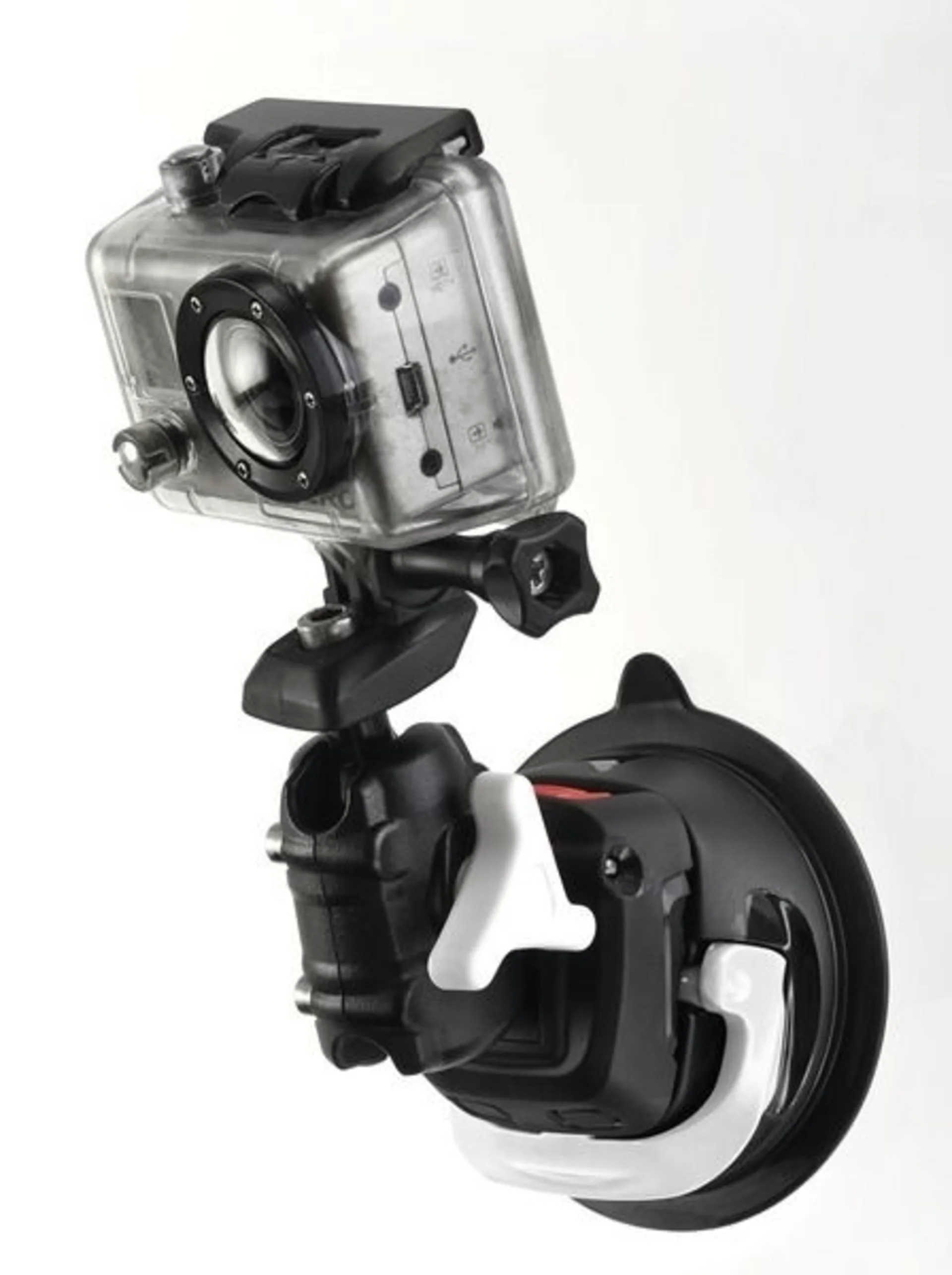 Halterung für GoPro und Garmin mit Universal-Befestigung