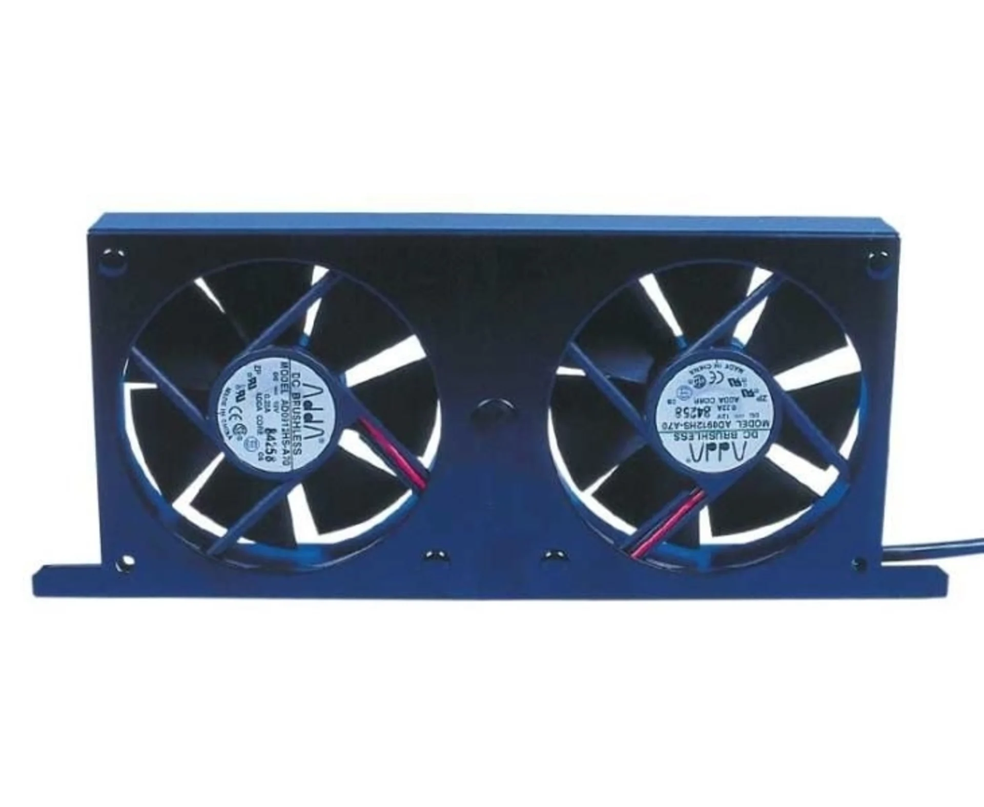 Double ventilateur de réfrigérateur Tornado avec panneau d'affichage