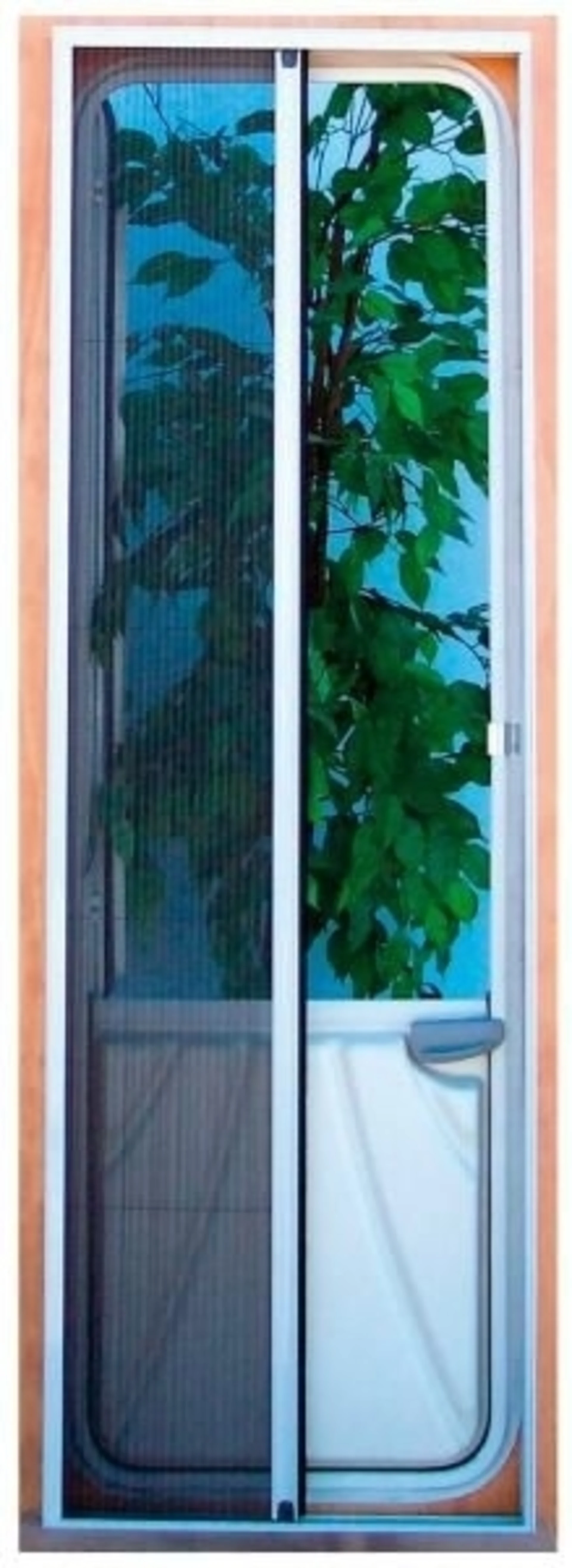 Seuil de passage de câbles pour porte de cabine