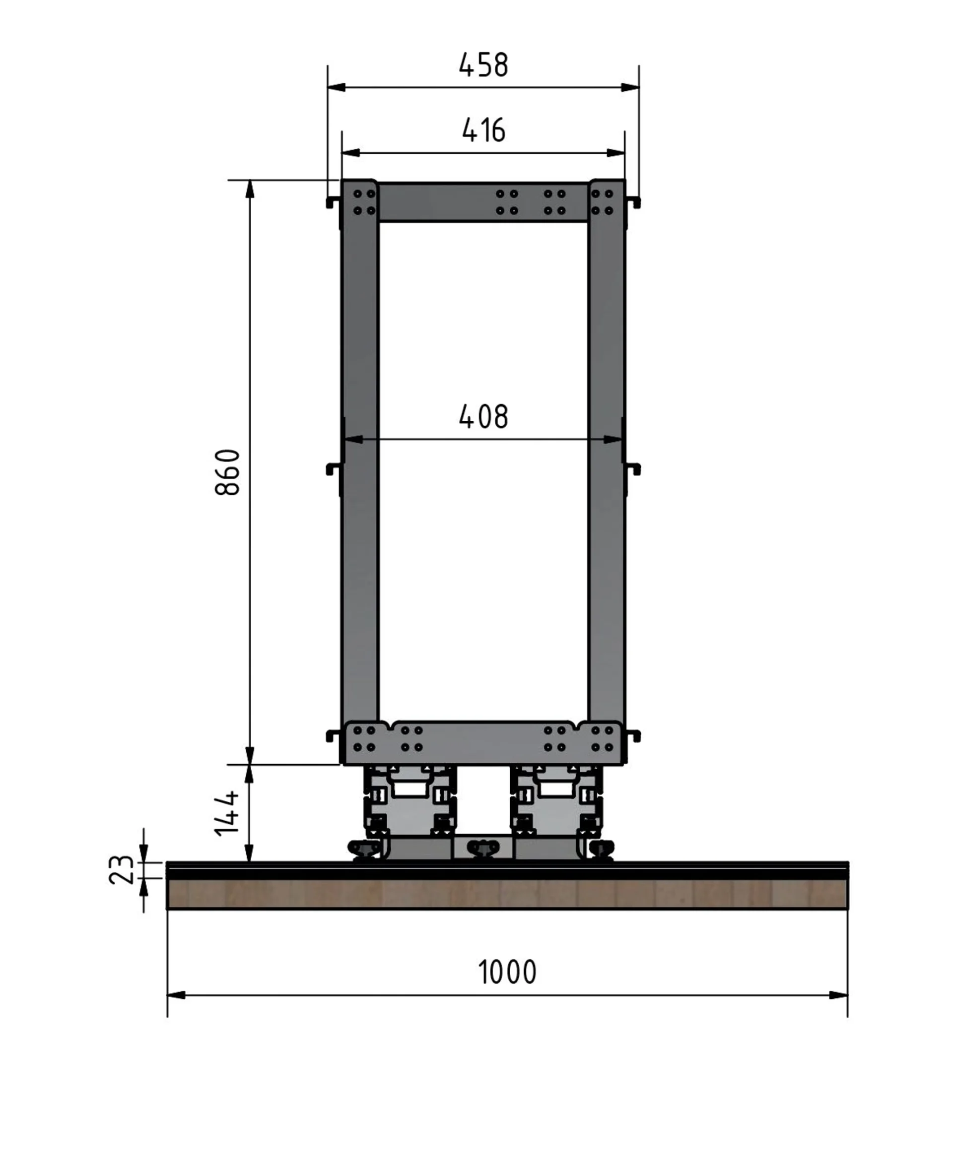 Weih-tec Load Move R2 : système de rangement pour coffre arrière Weih-tec Load Move R2 : système de rangement pour coffre arrière