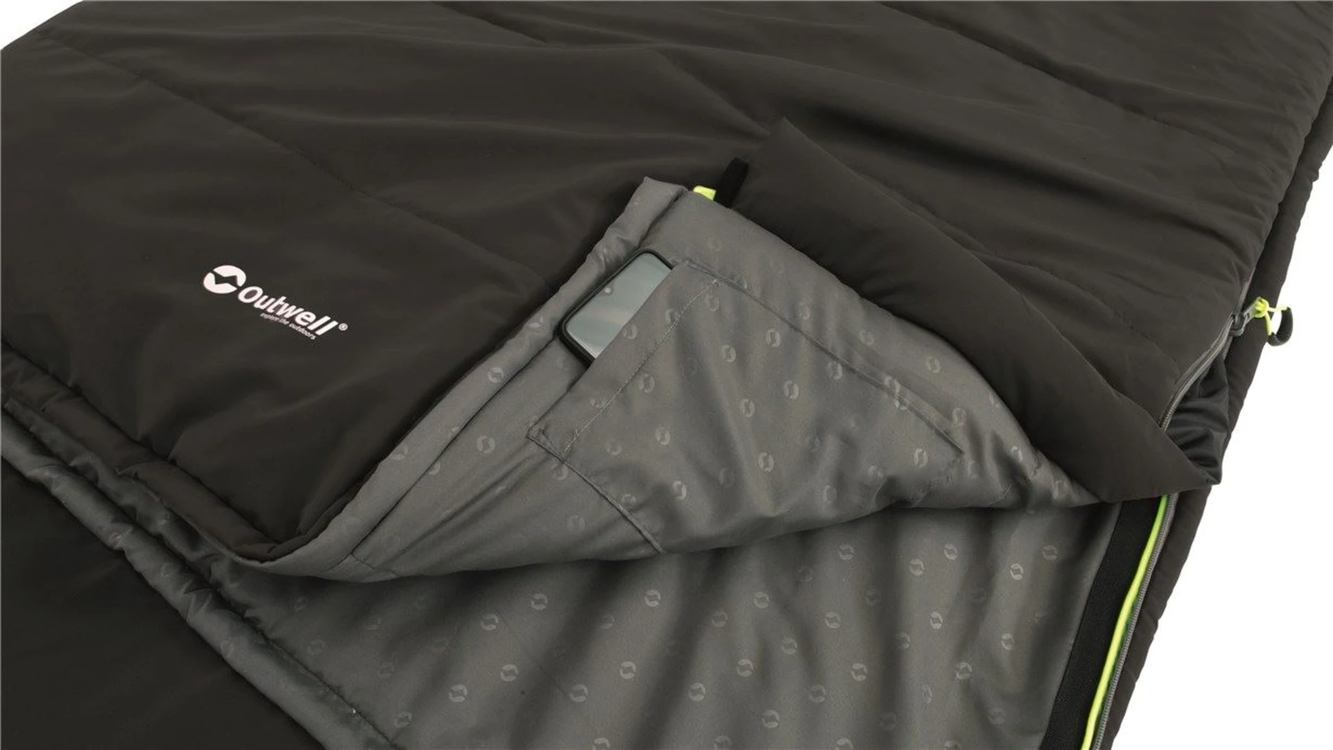 Outwell Contour Midnight Black Deckenschlafsack