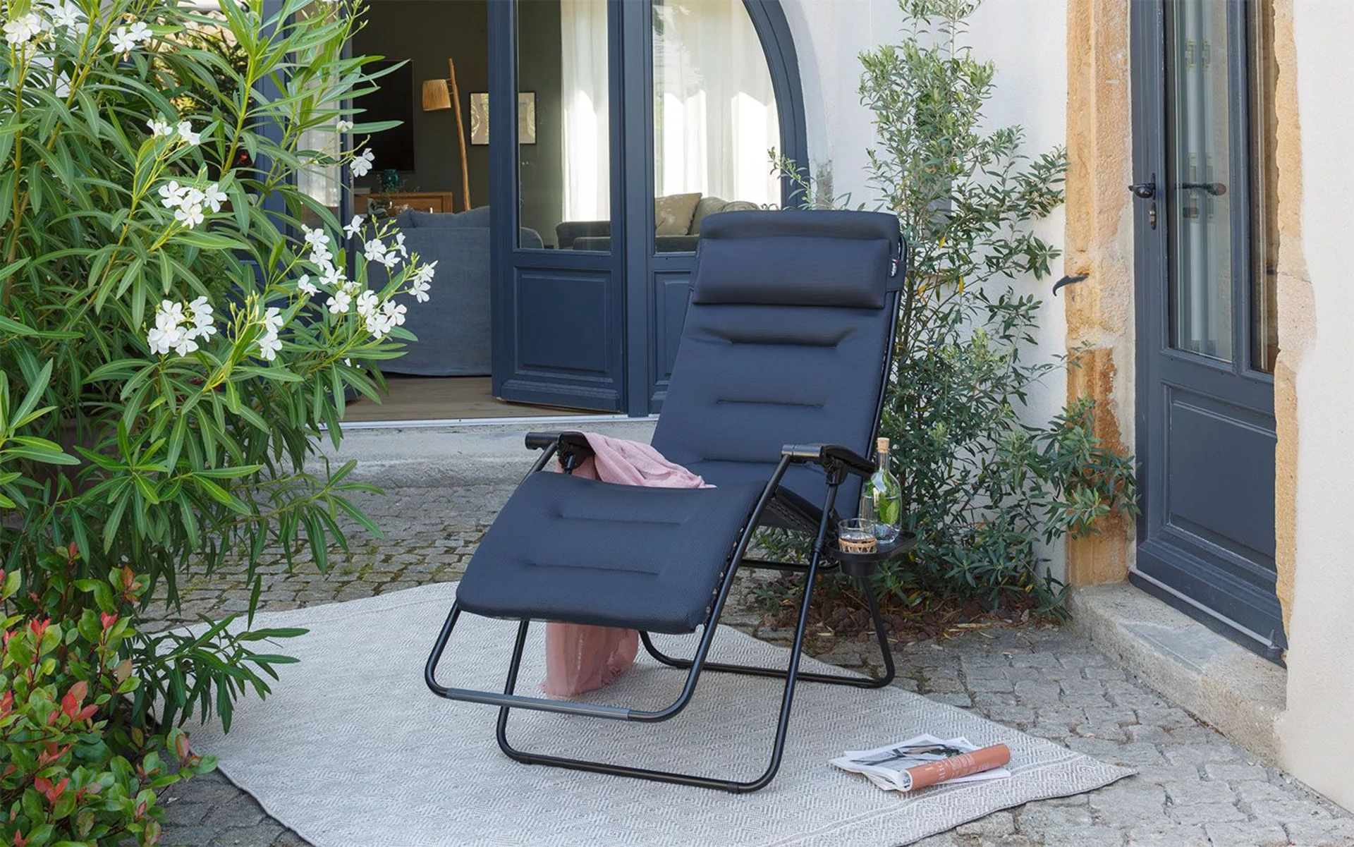 Lafuma RSX CLIP XL AirComfort fauteuil de relaxation anthracite