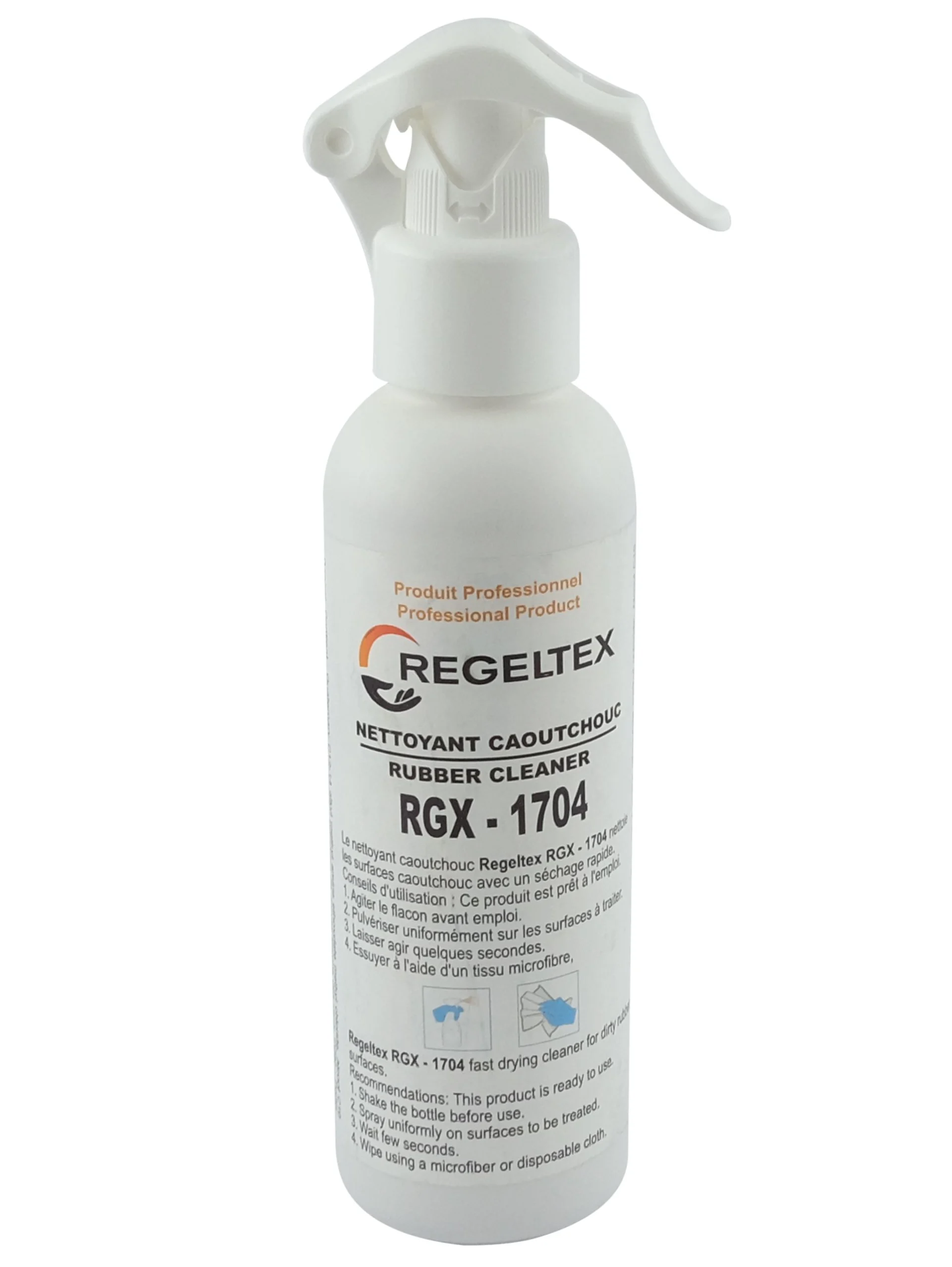 Spezialreiniger für Gummi Schutzhandschuhe Sprayflascha à 200 ml