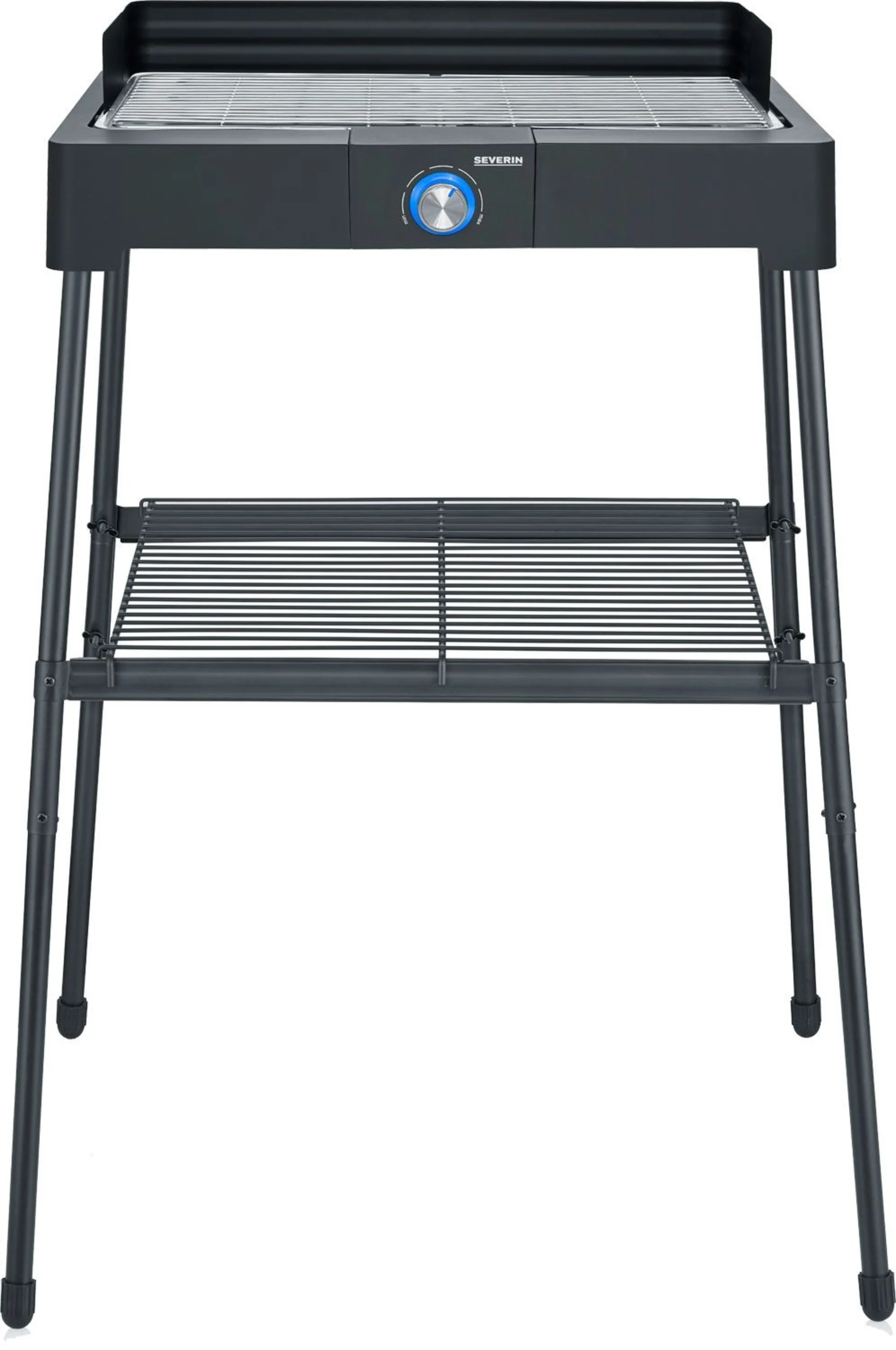 Gril électrique sur pied Severin avec grille de cuisson