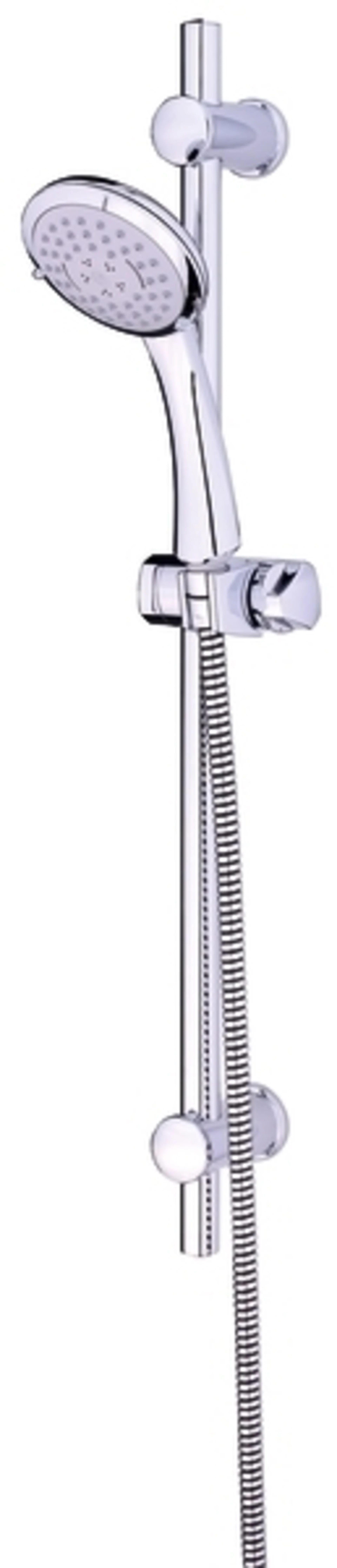 Set de douche Orta, chrome, 105mm de diamètre avec 1.5m de tuyau
