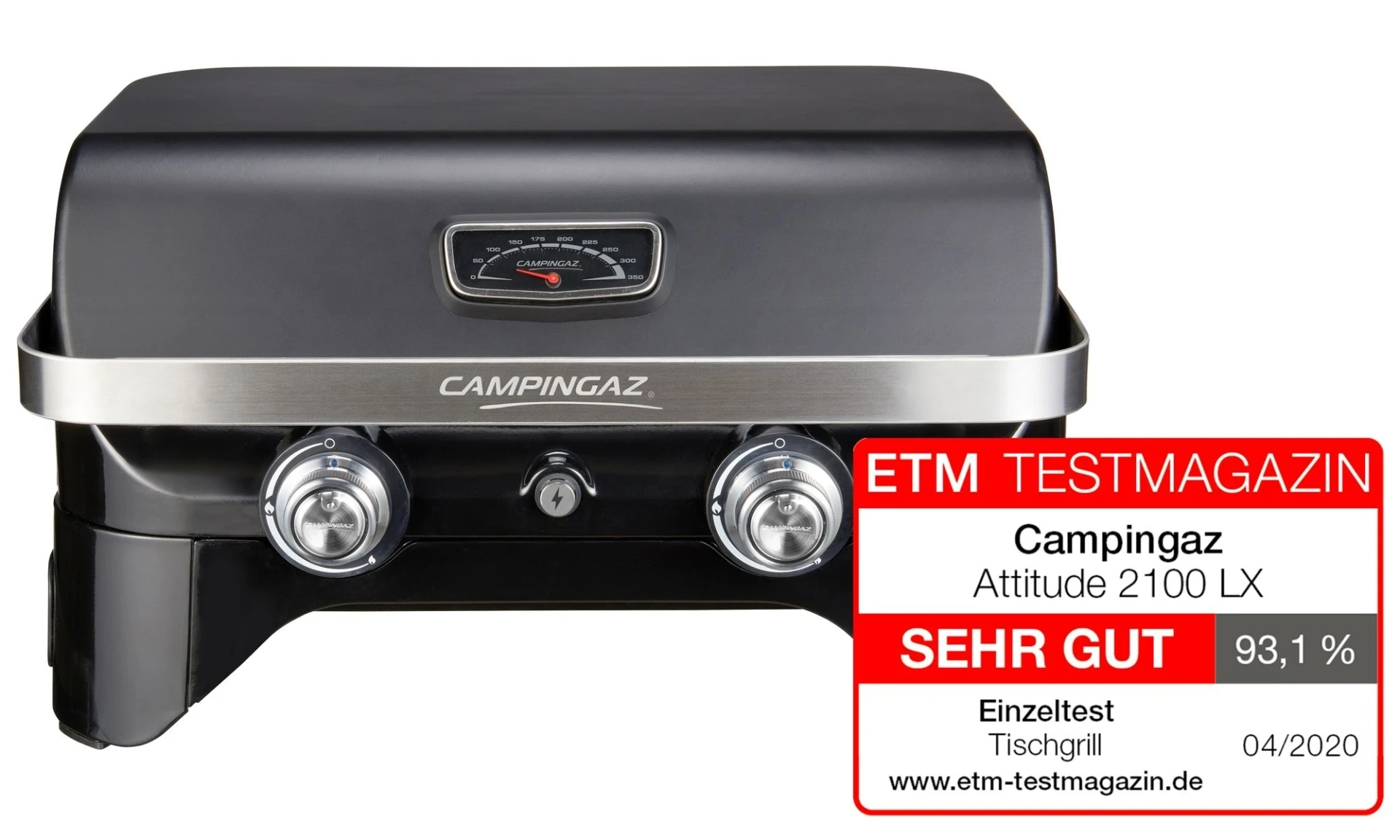 Campingaz Attitude 2100 LX Gasgrill inkl. analogen Thermometer 50 mbar