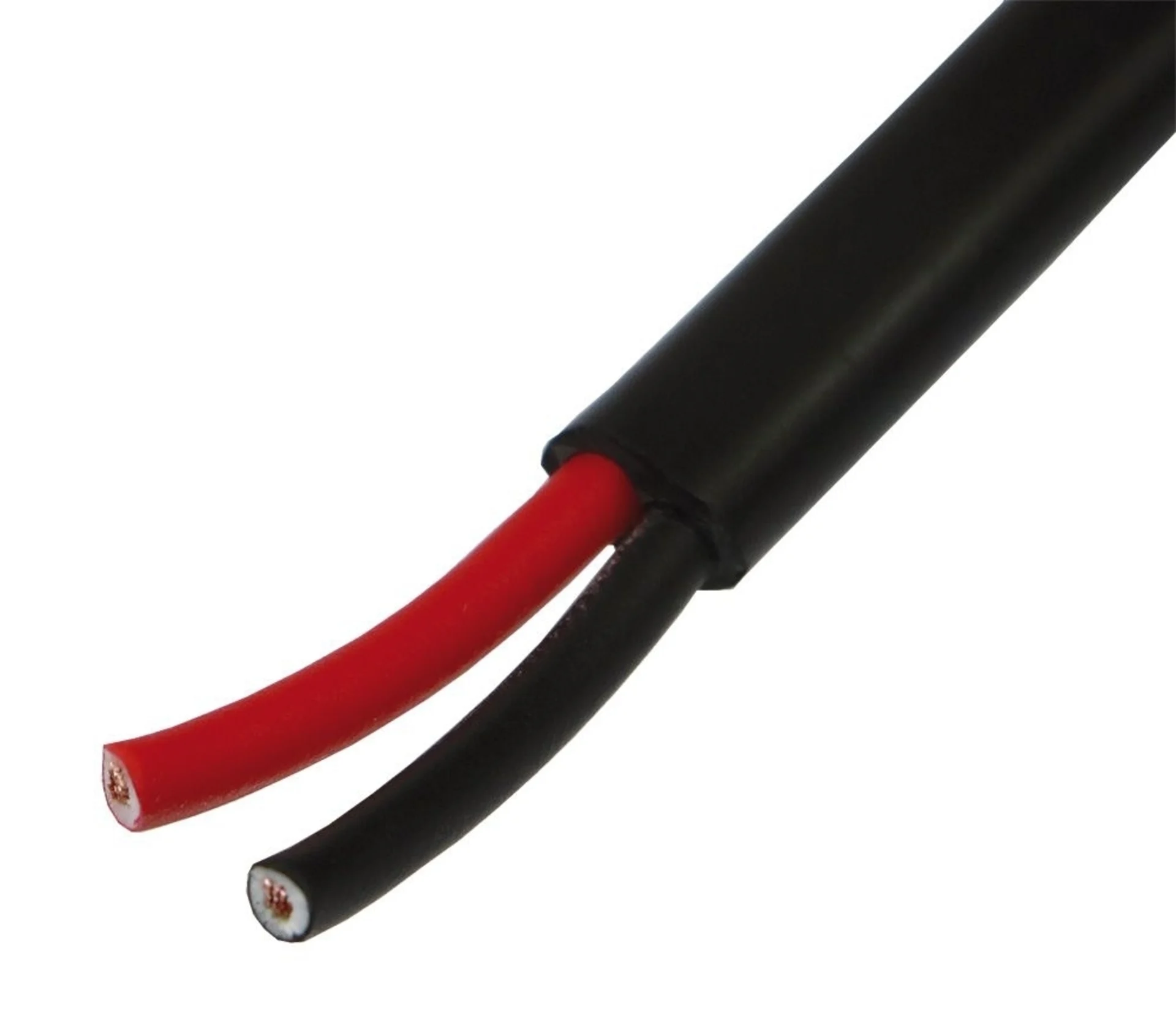 SGF Flachkabel 2x0.75 schwarz