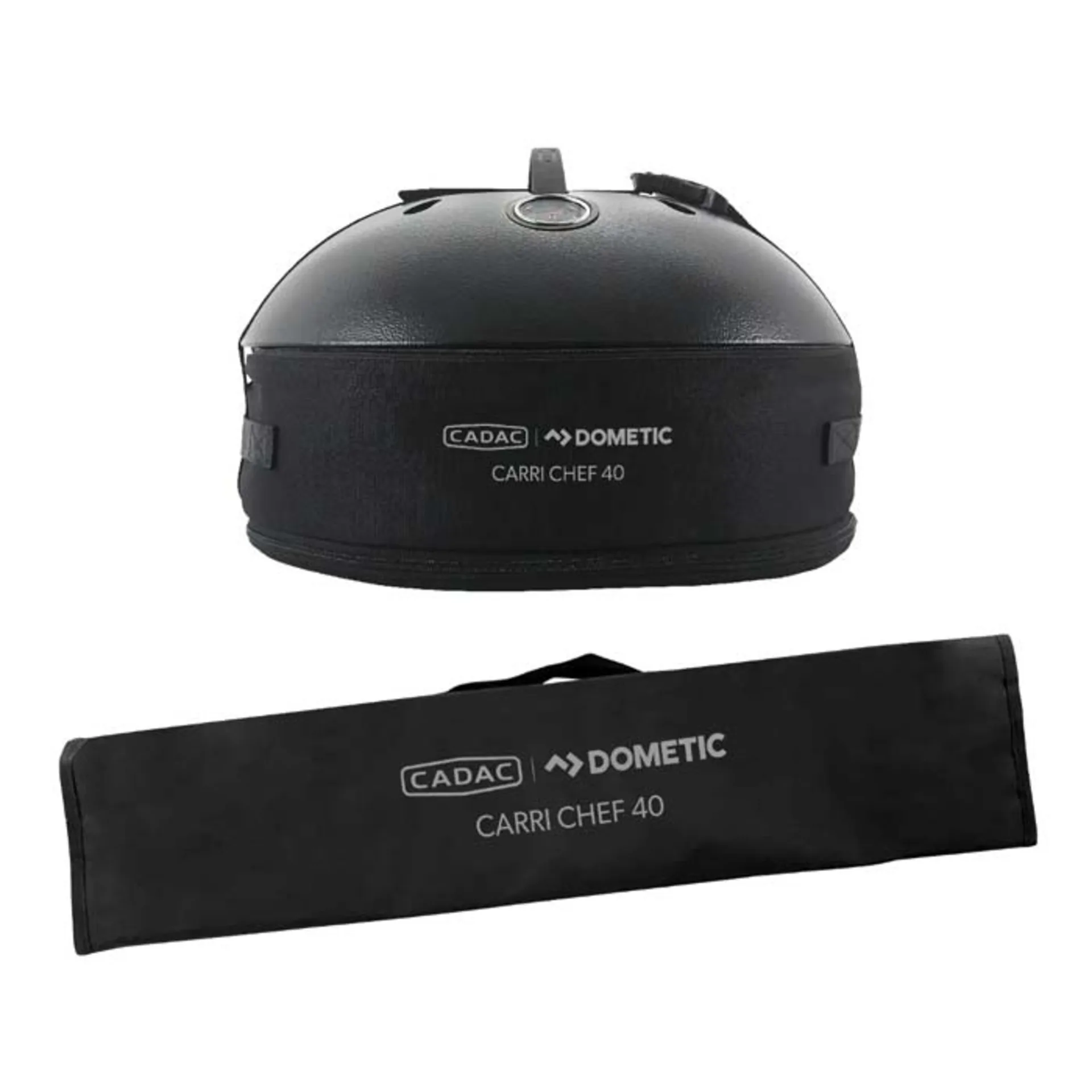Barbecue à gaz Cadac Carri Chef 40 BBQ Dome / Grill 2 Braai 30 mbar noir Barbecue à gaz Cadac Carri Chef 40 BBQ Dome / Grill 2 Braai 30 mbar noir