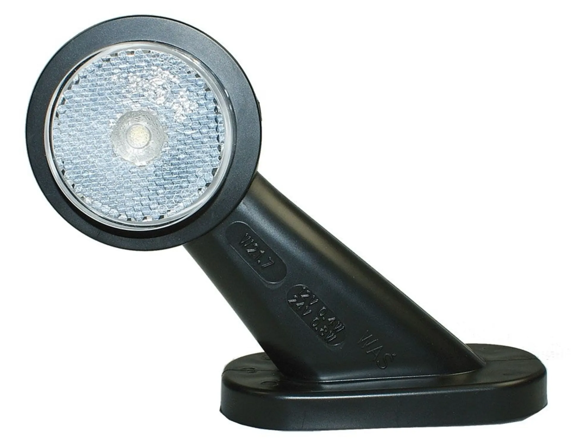 WAS - LED-Umrissleuchte 12/24V L 120x85mm, links, 9-36V WAS - LED-Umrissleuchte 12/24V L 120x85mm, links, 9-36V