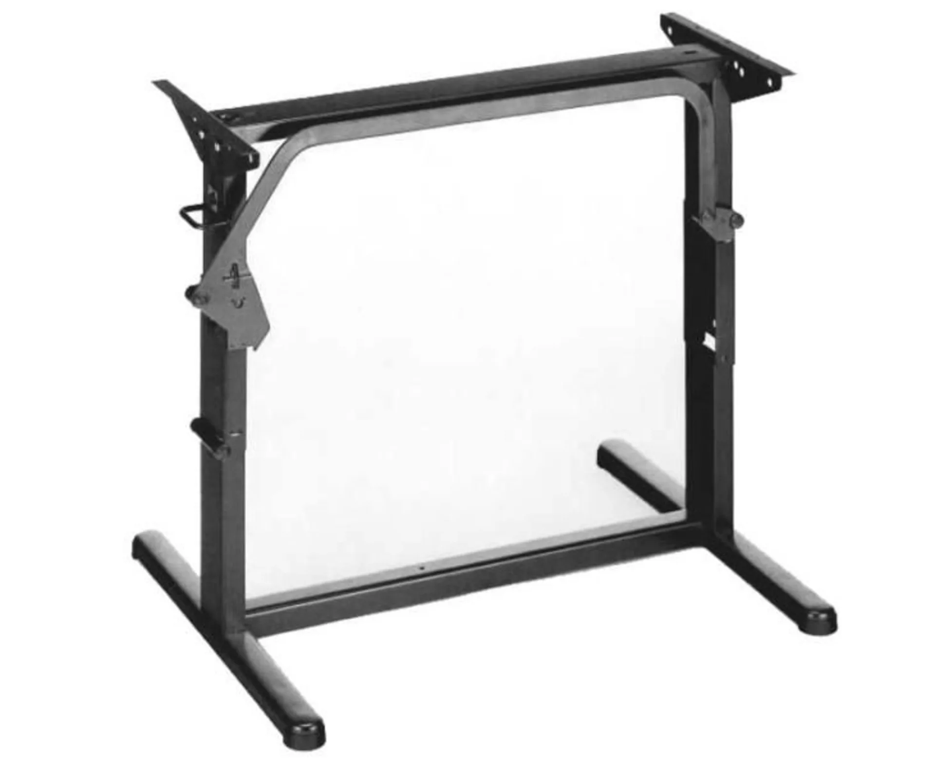 Hubtischgestell anthrazit L 75cm