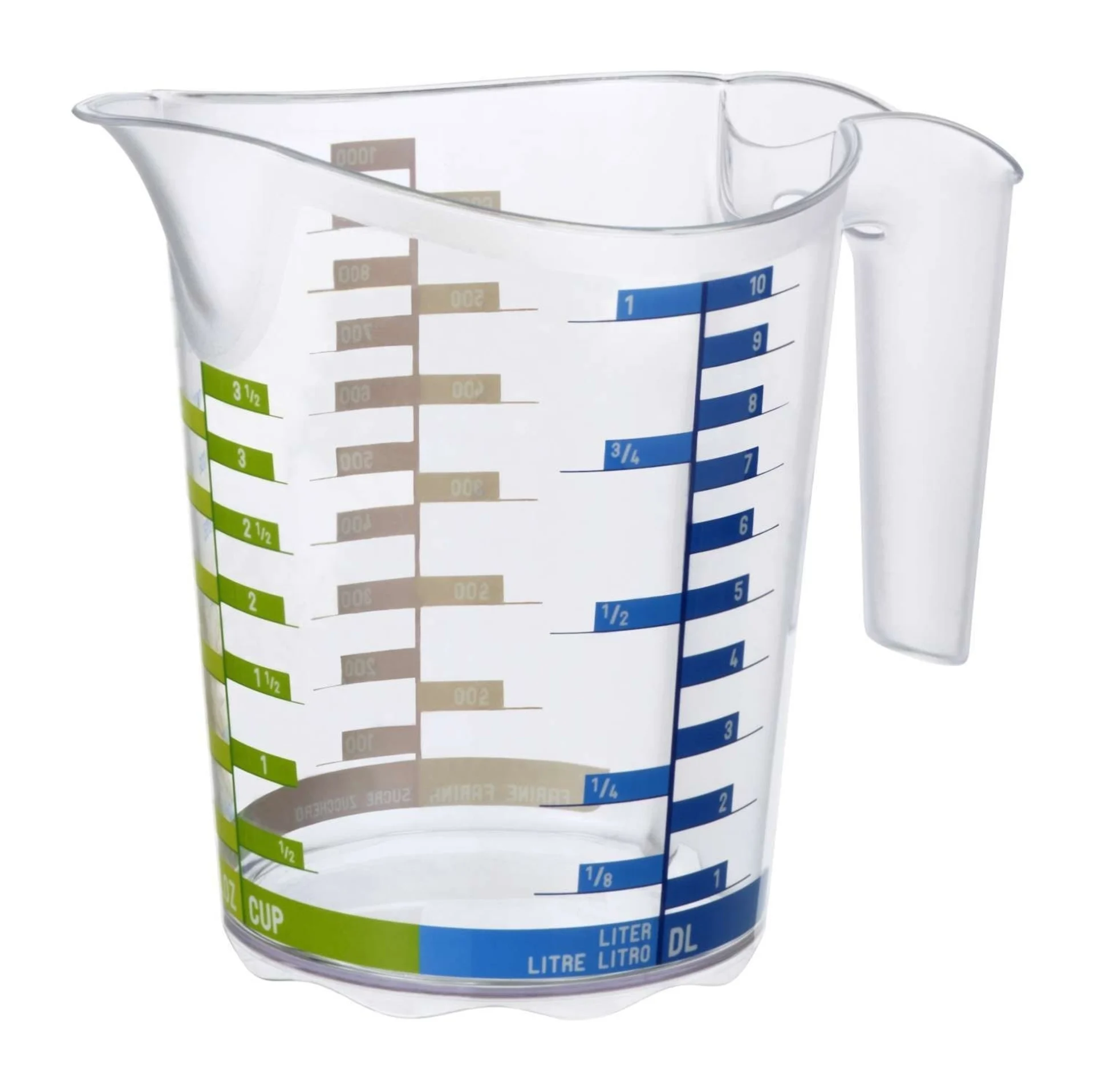 Rotho Domino Messbecher 1,0 Liter