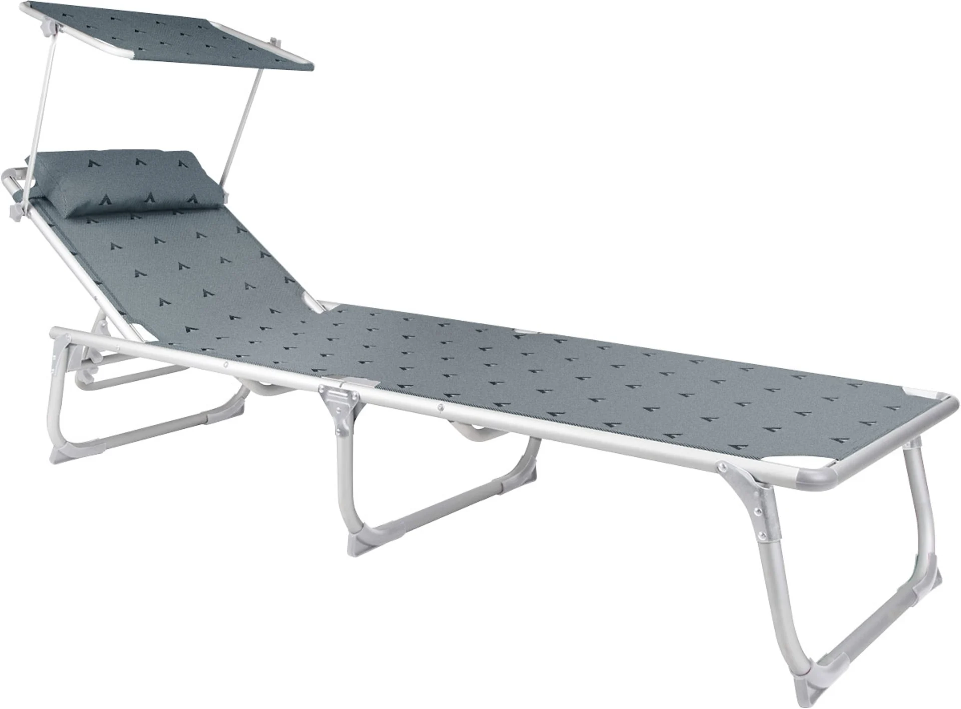 Berger Chaise longue grise