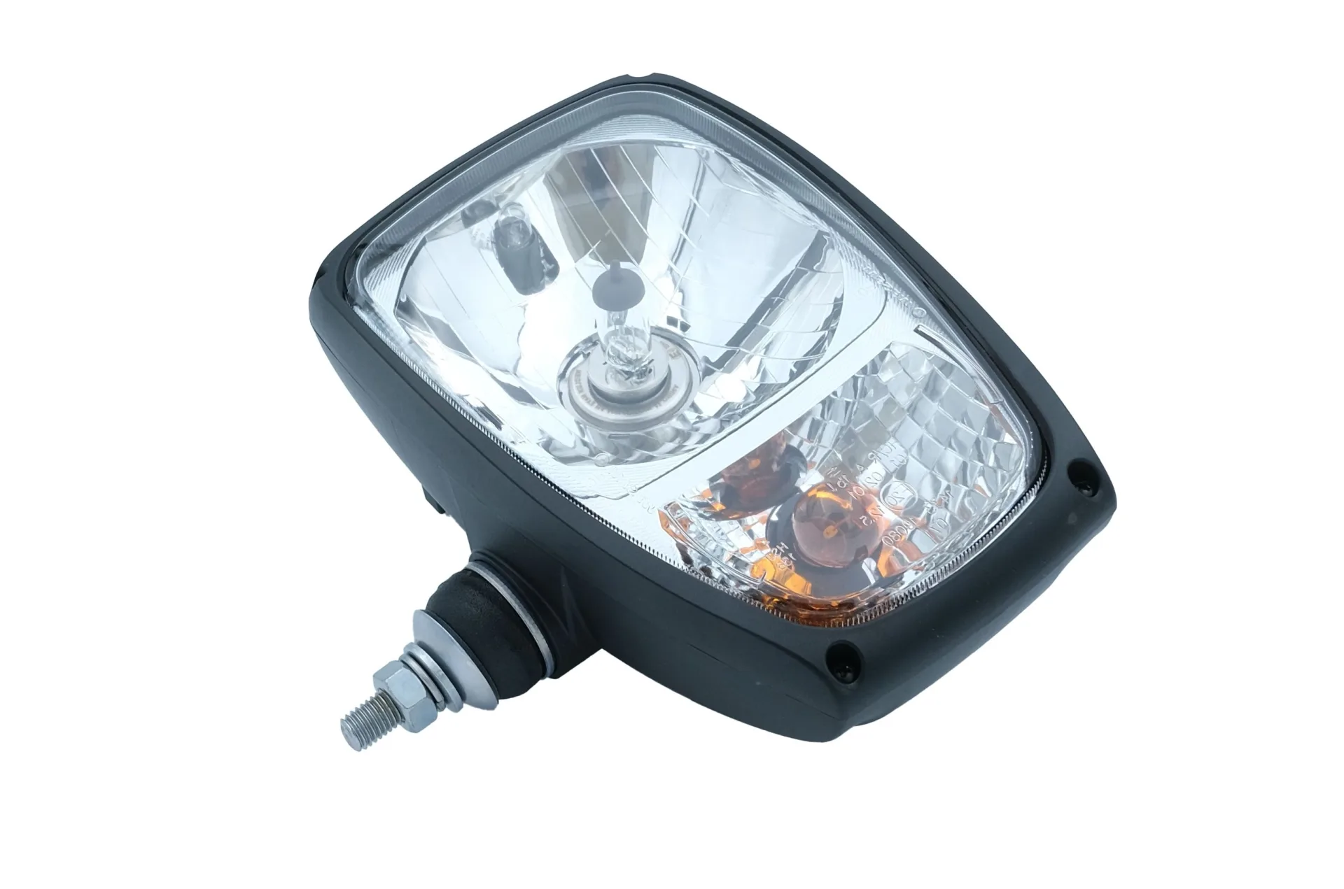 Wesem - Combinaison phare/clignotant H4, position verticale à droite, 150 x 225 x 120 mm, clignotant en haut, ampoule 12 V fournie Wesem - Combinaison phare/clignotant H4, position verticale à droite, 150 x 225 x 120 mm, clignotant en haut, ampoule 12 V fournie